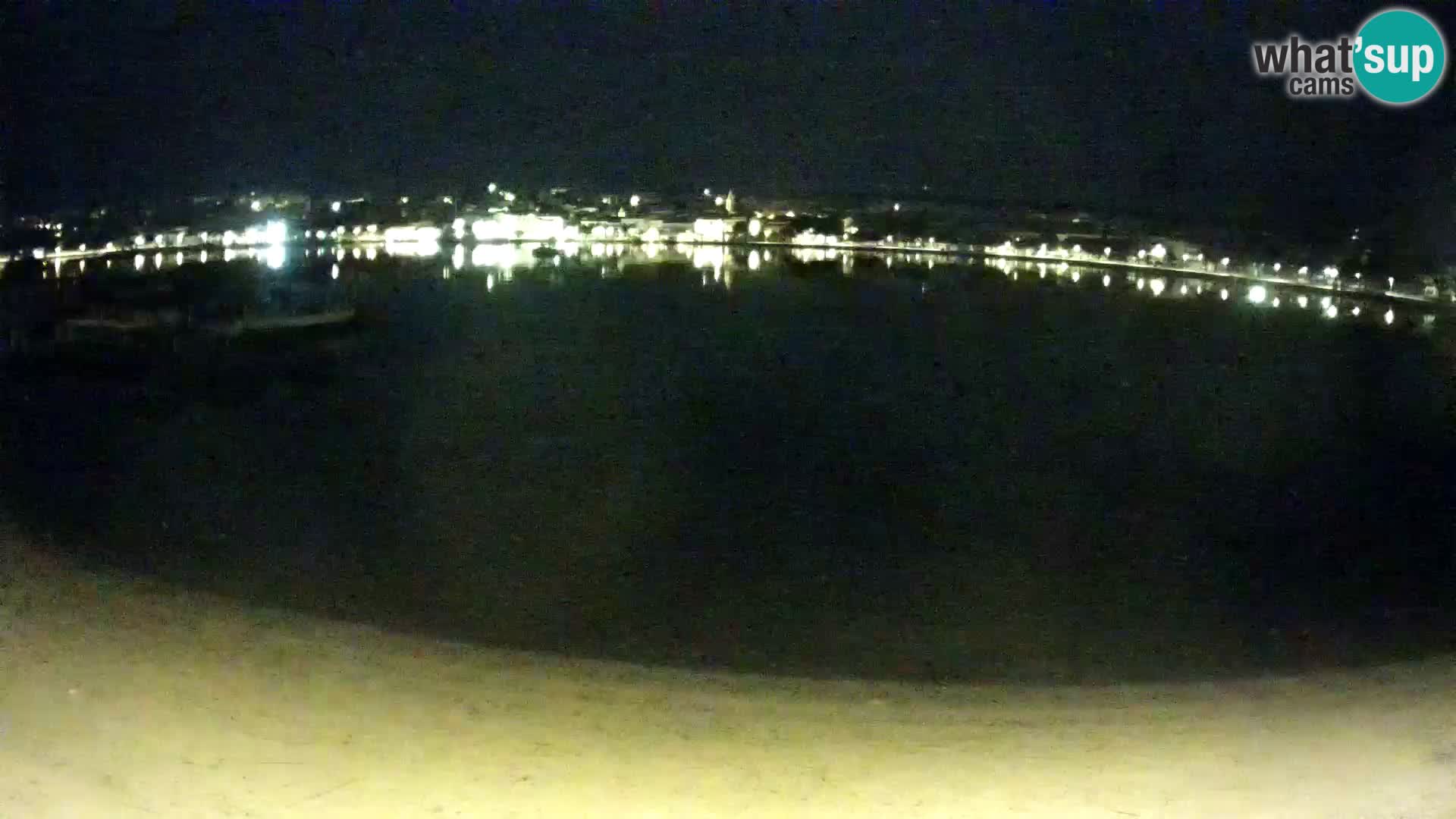 Live webcam Novalja – The Town beach