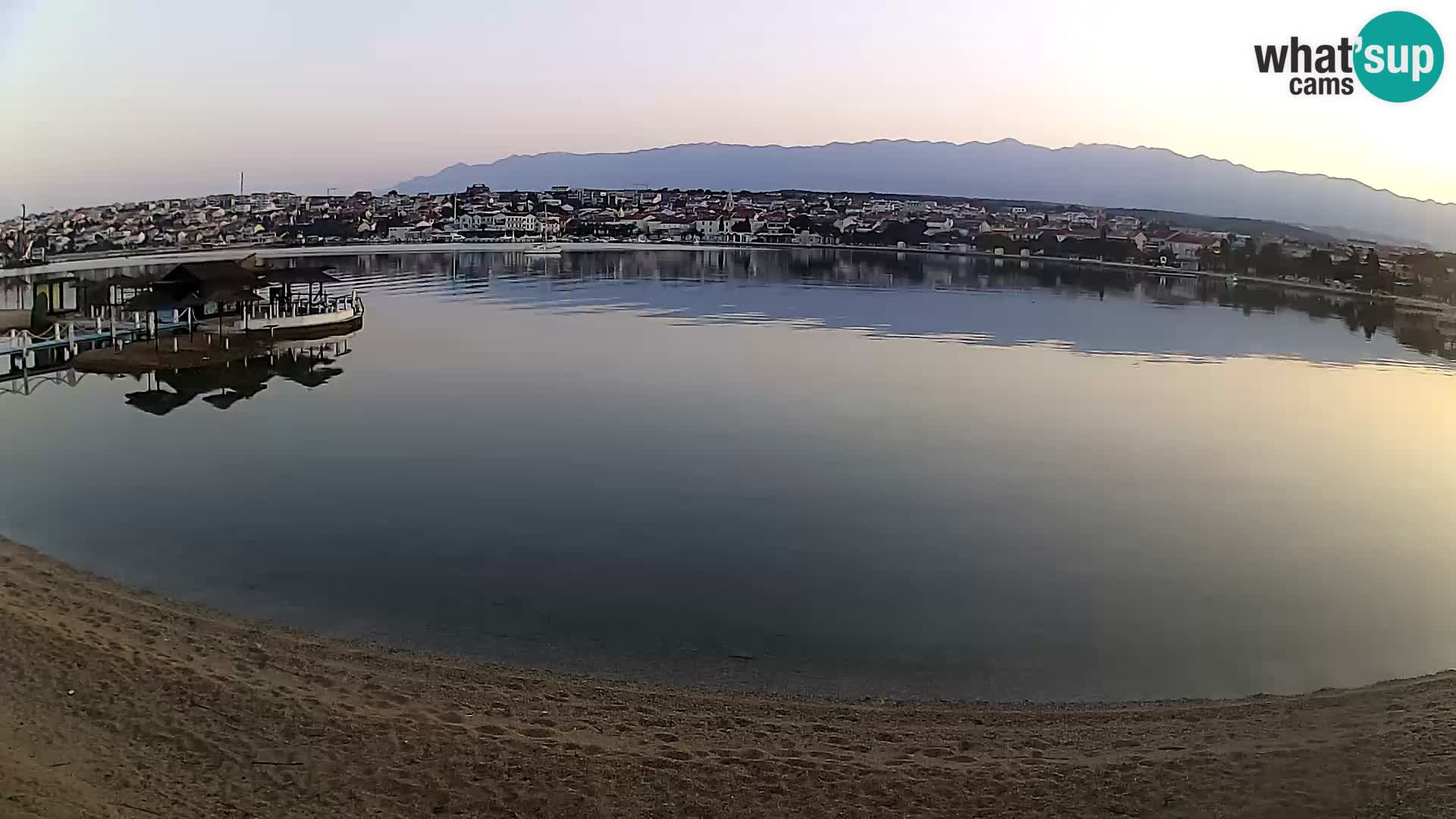 Webcam Novalja – Stadtstrand