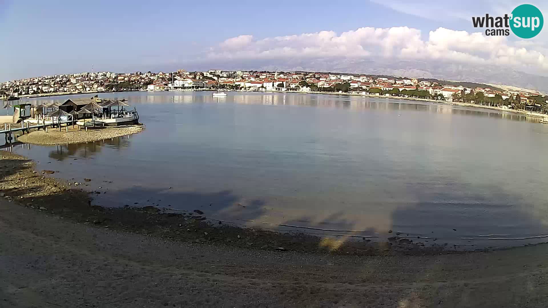 Webcam Novalja – Stadtstrand