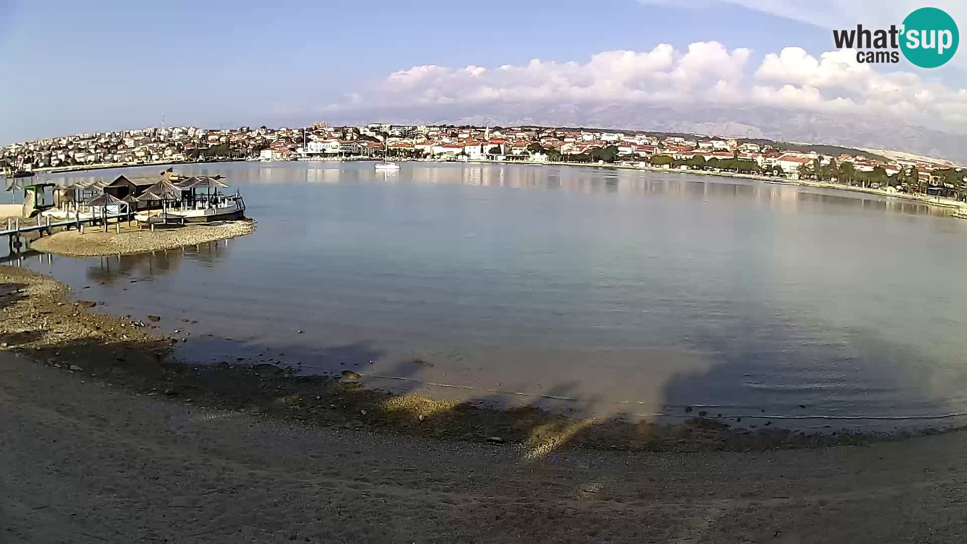 Webcam Novalja – Stadtstrand