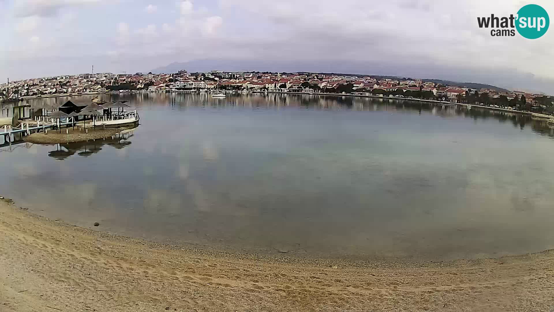 Webcam Novalja – Stadtstrand