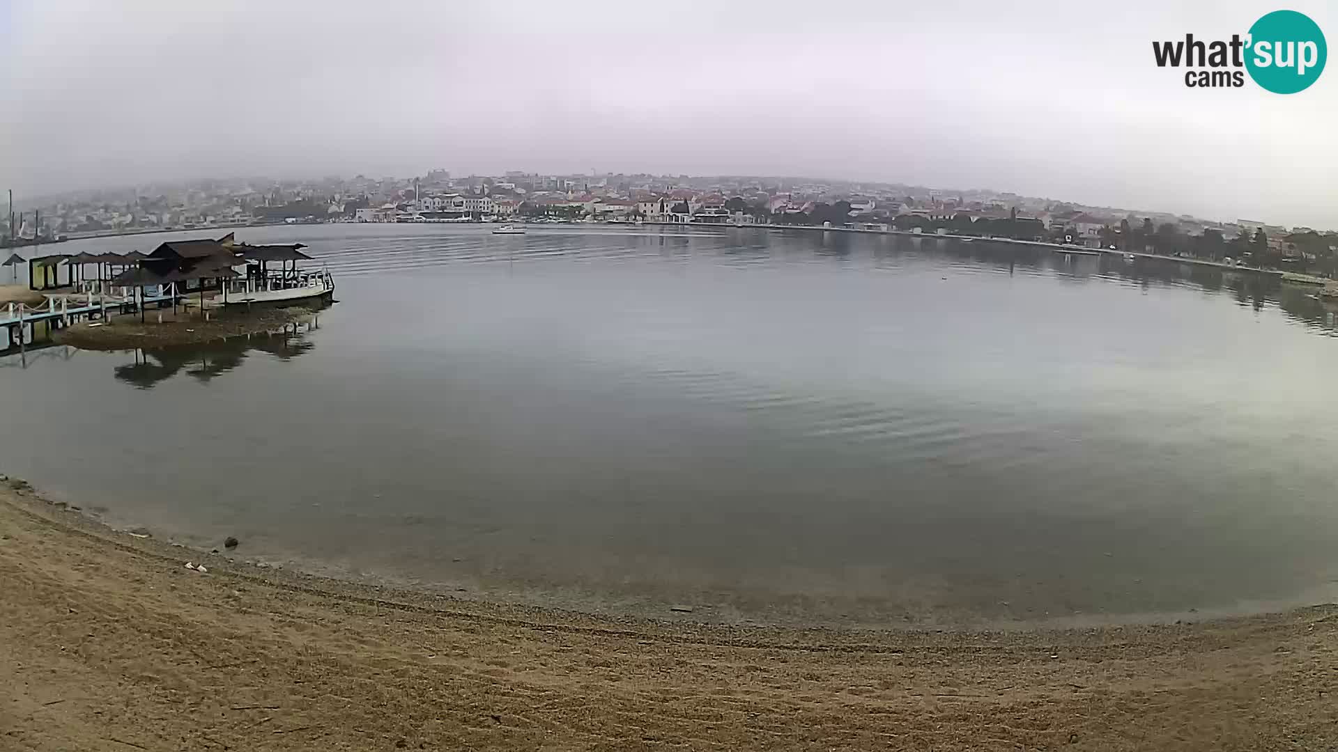 Live webcam Novalja – The Town beach