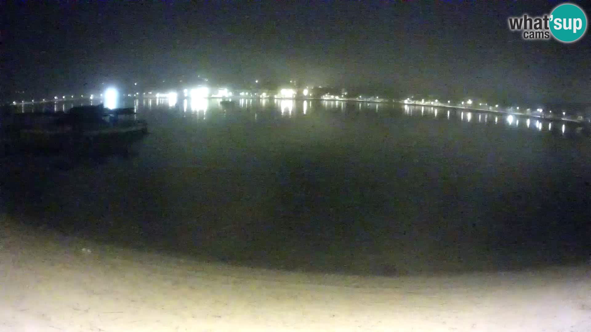 Live webcam Novalja – The Town beach