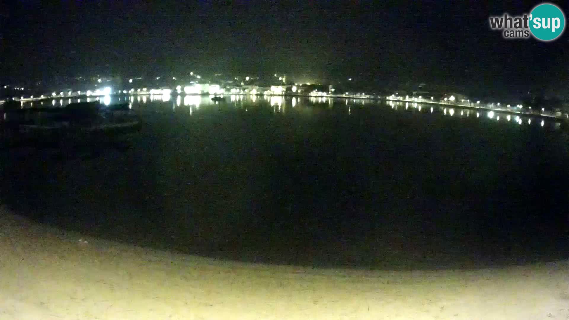 Live webcam Novalja – The Town beach