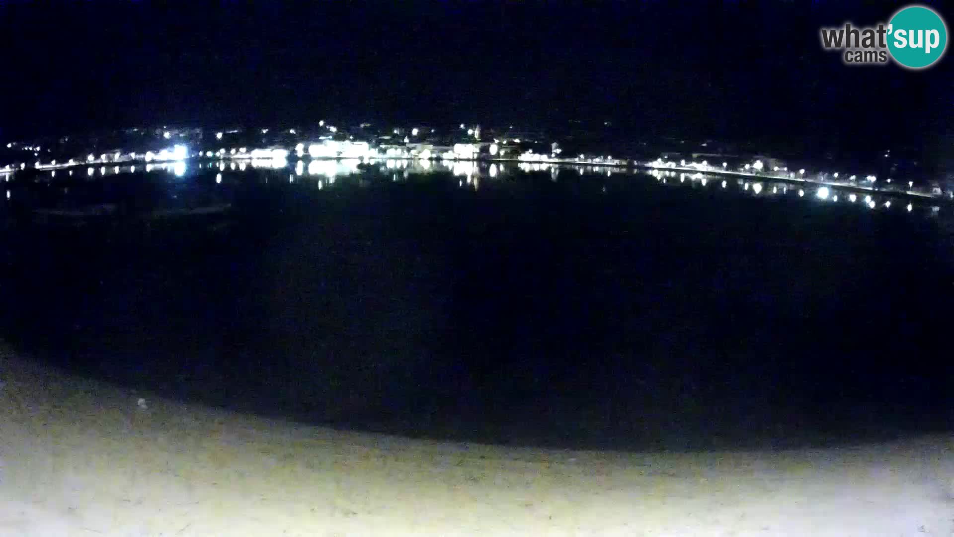 Live webcam Novalja – The Town beach