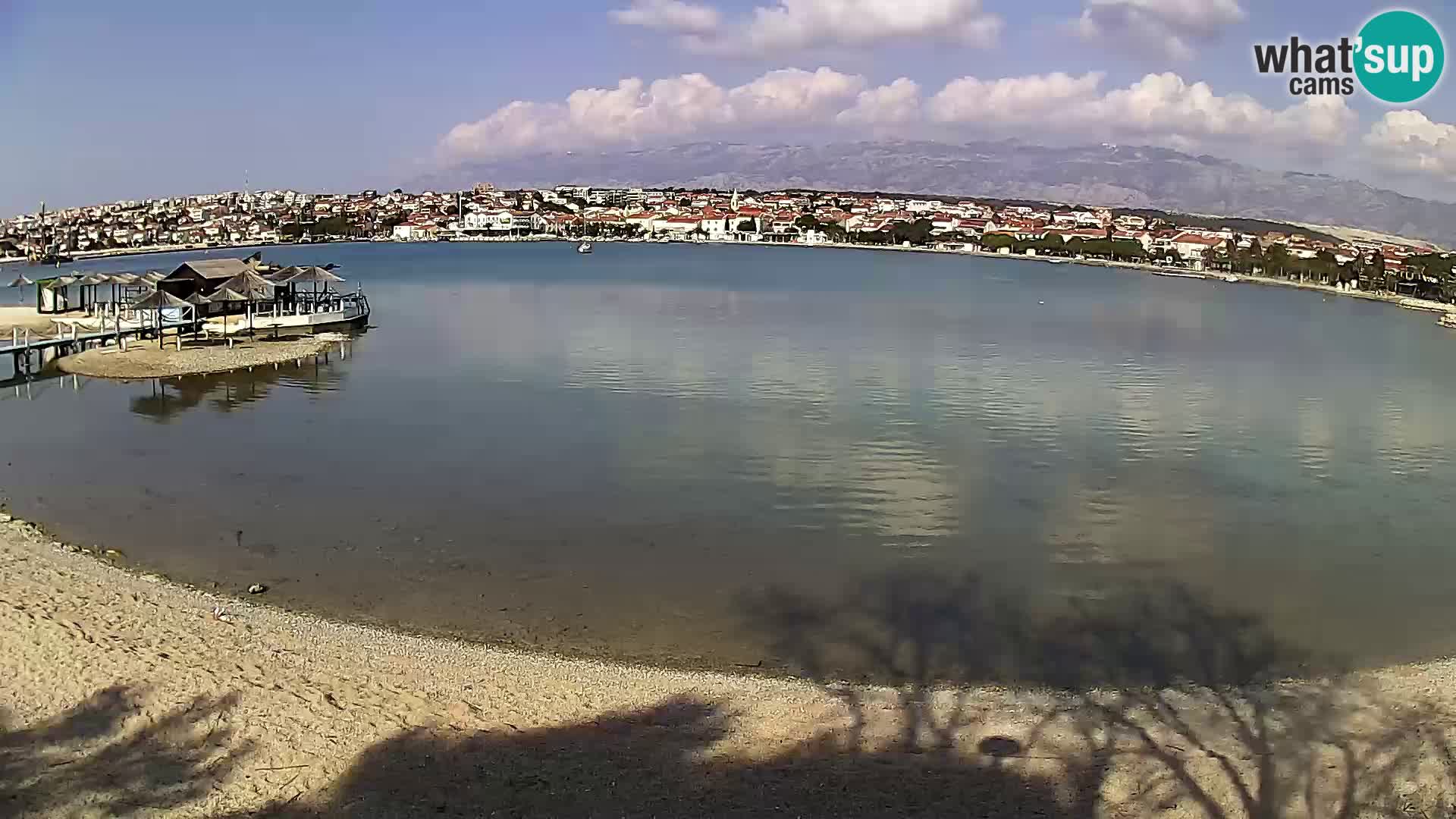 Novalja Kamera u živo – gradska plaža