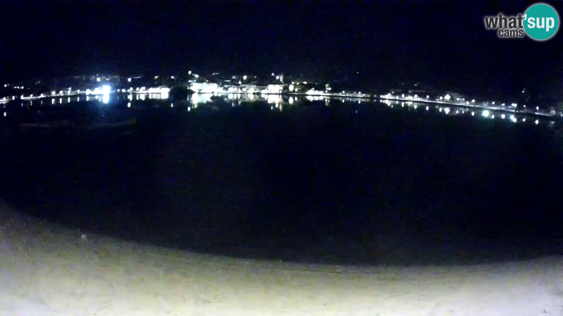 Novalja en vivo – playa de la ciudad