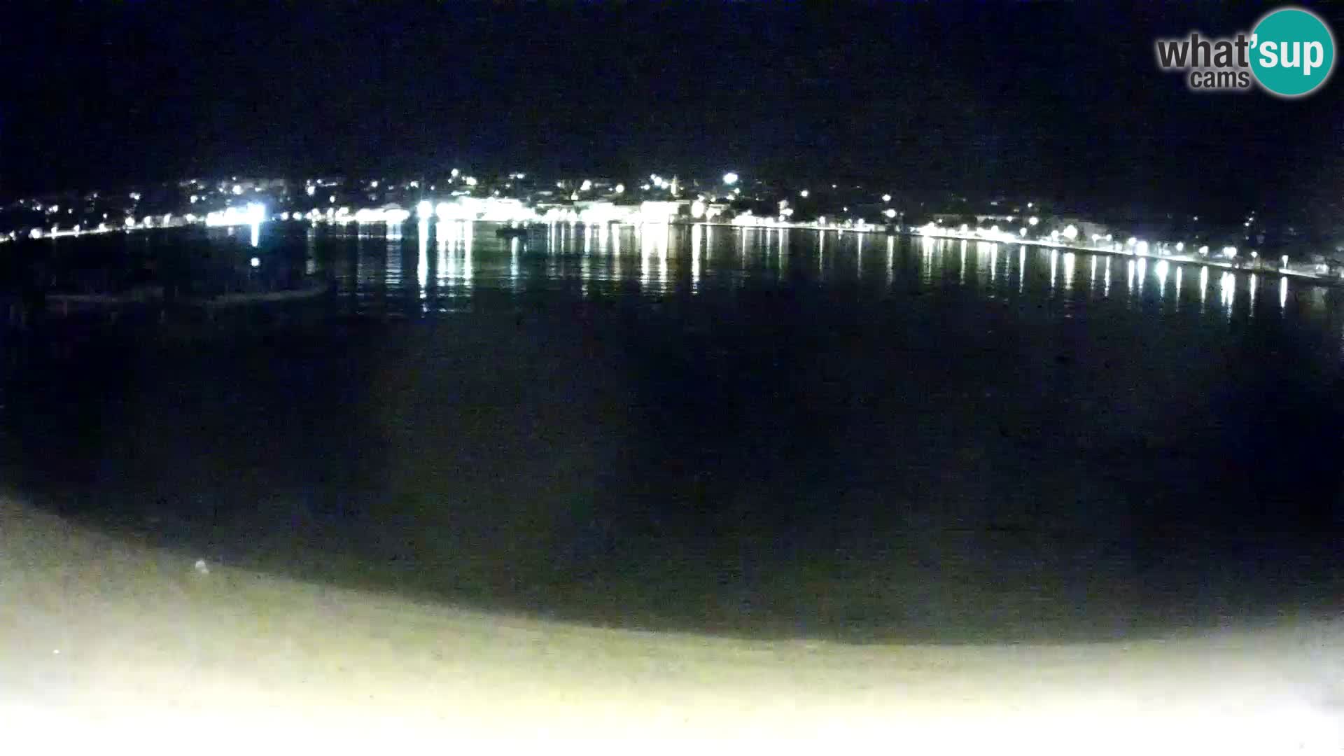 Novalja webcam – spiaggia cittadina