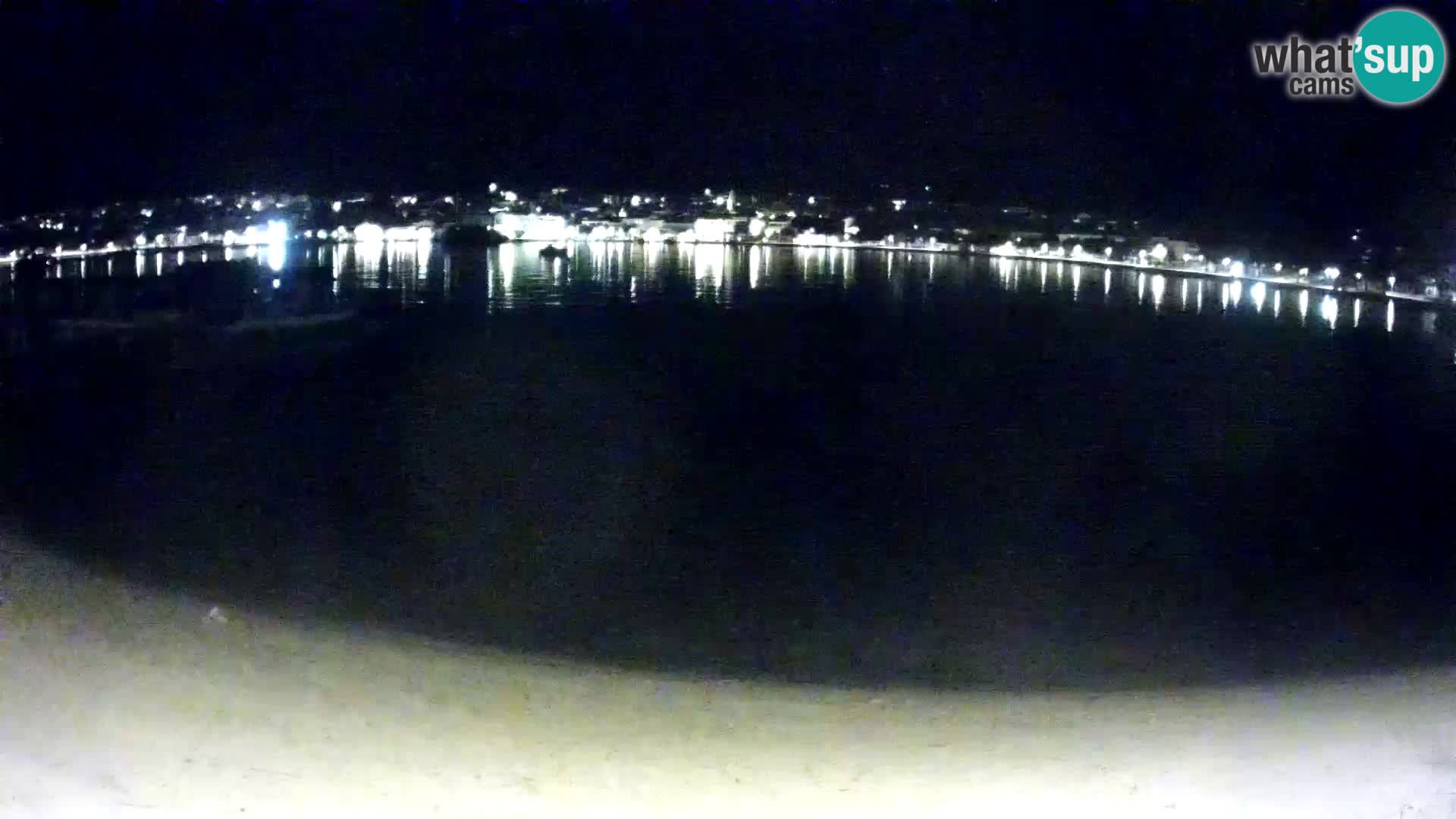 Novalja livecam – plage de la ville