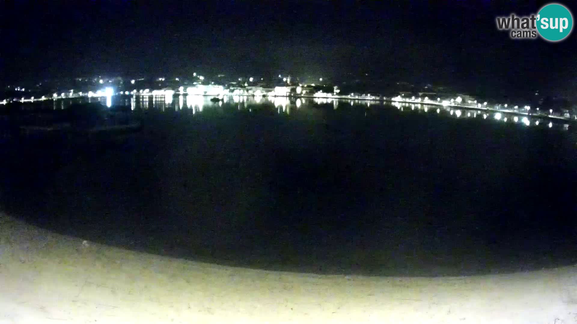 Live webcam Novalja – The Town beach