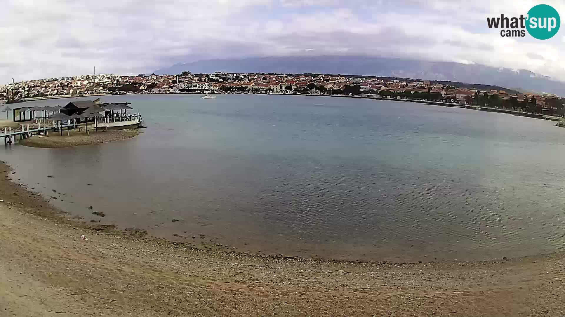 Webcam Novalja – Stadtstrand