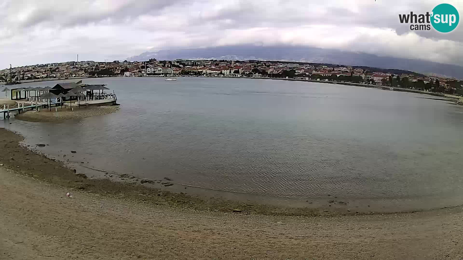 Webcam Novalja – Stadtstrand