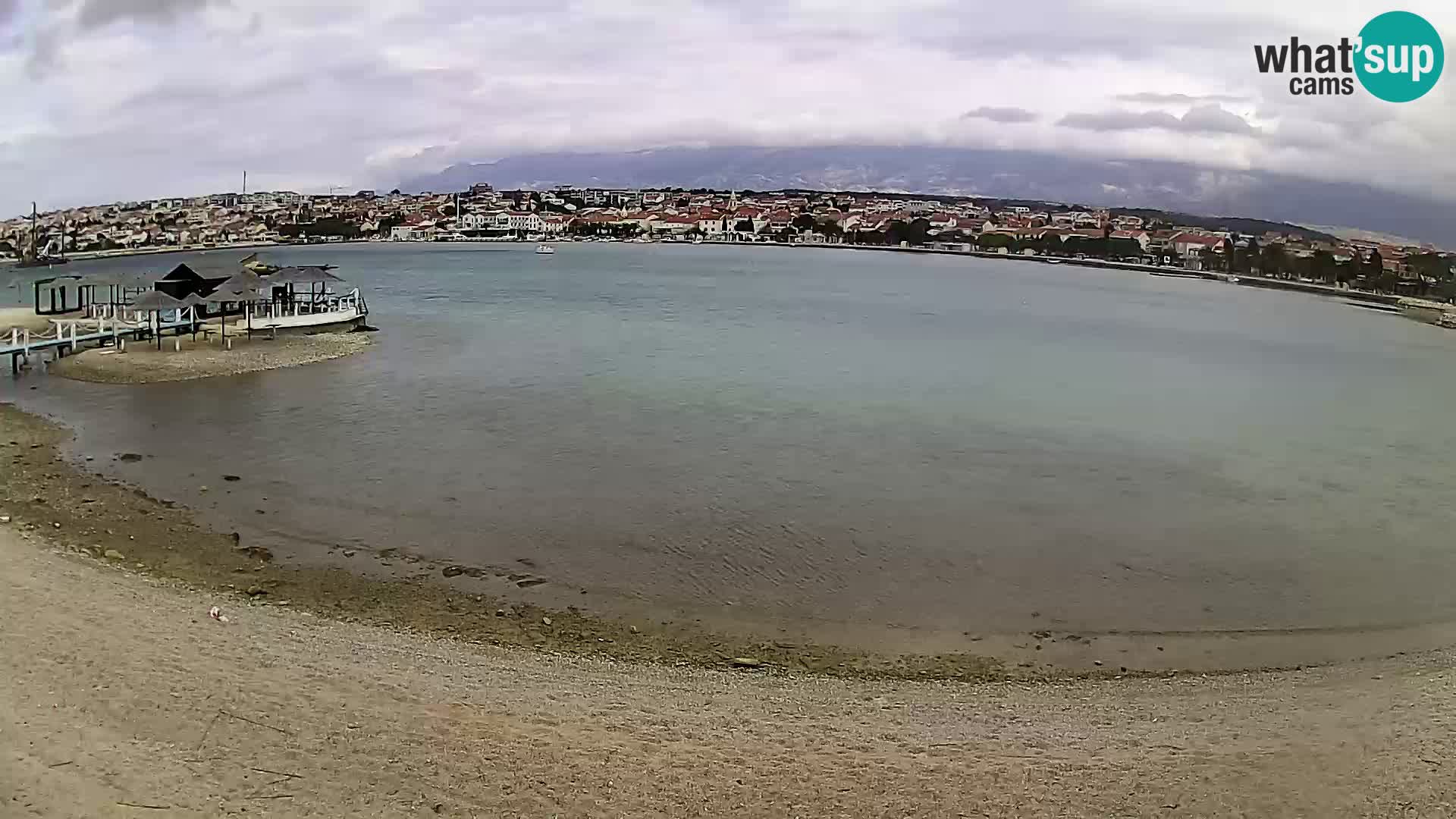 Webcam Novalja – Stadtstrand