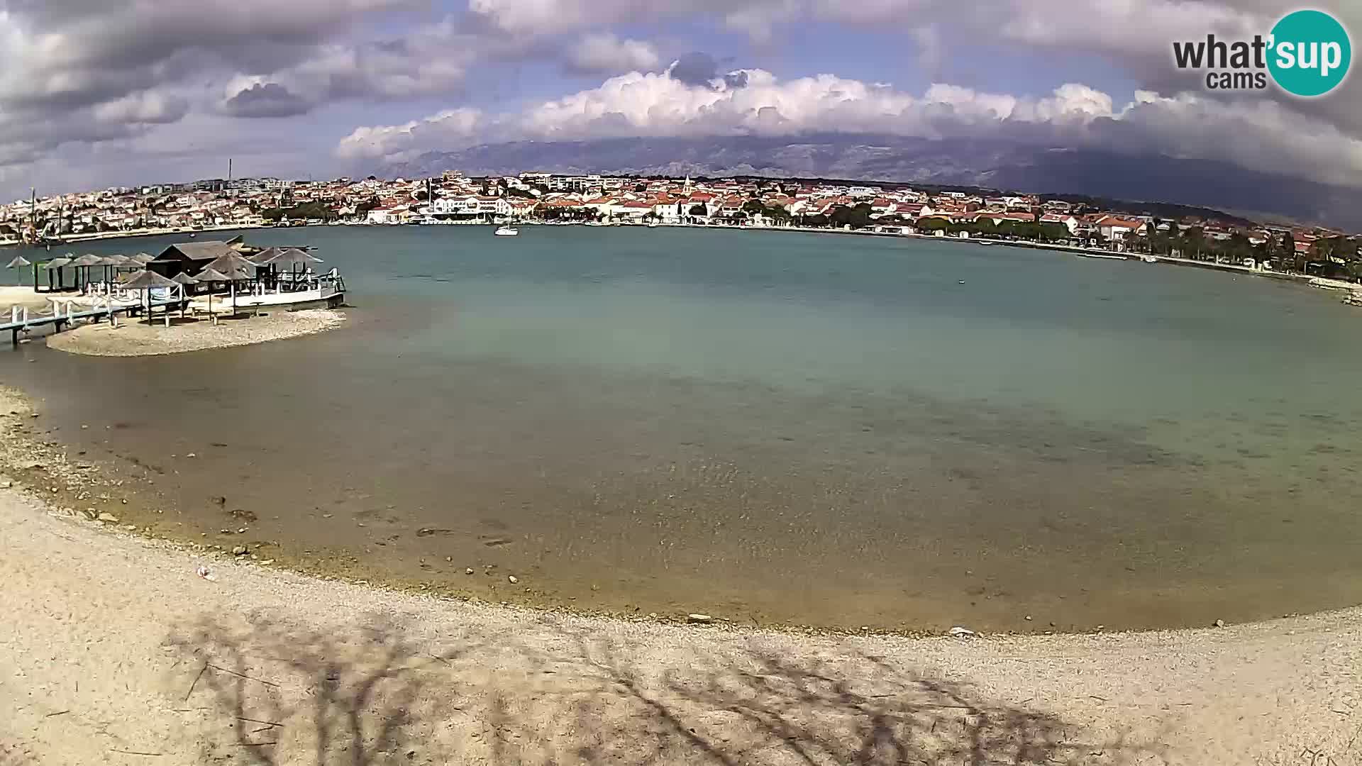 Novalja Kamera u živo – gradska plaža