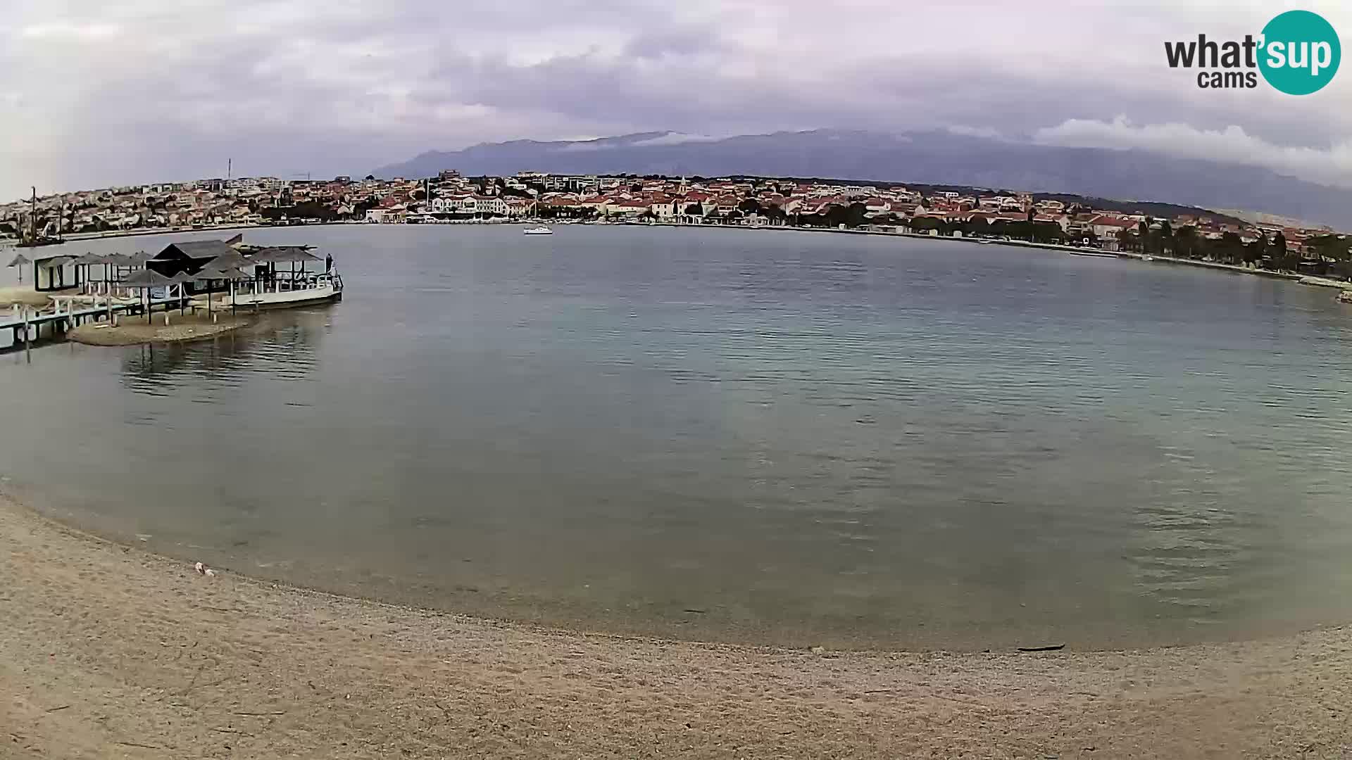 Novalja Kamera u živo – gradska plaža