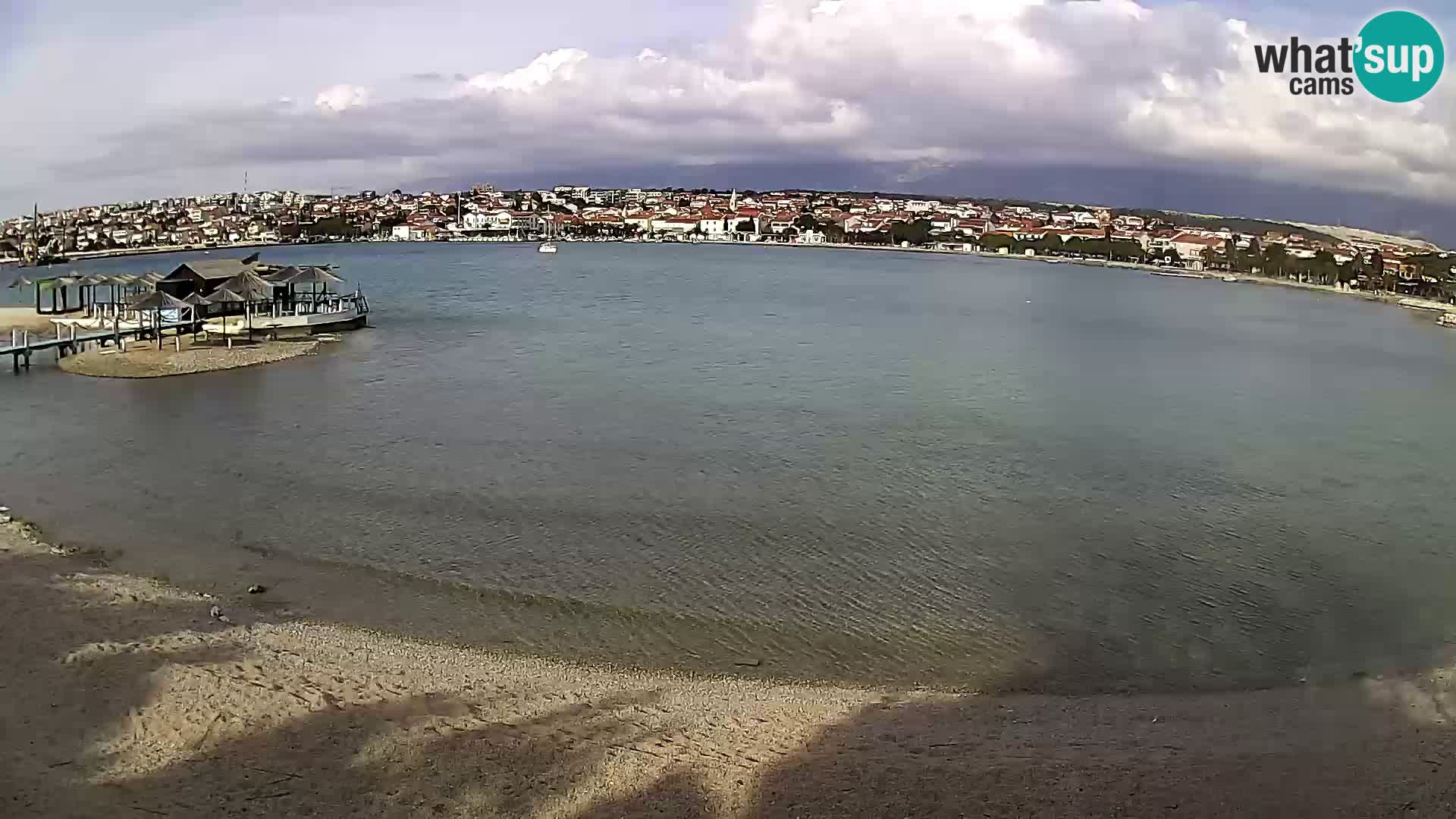 Novalja Kamera u živo – gradska plaža