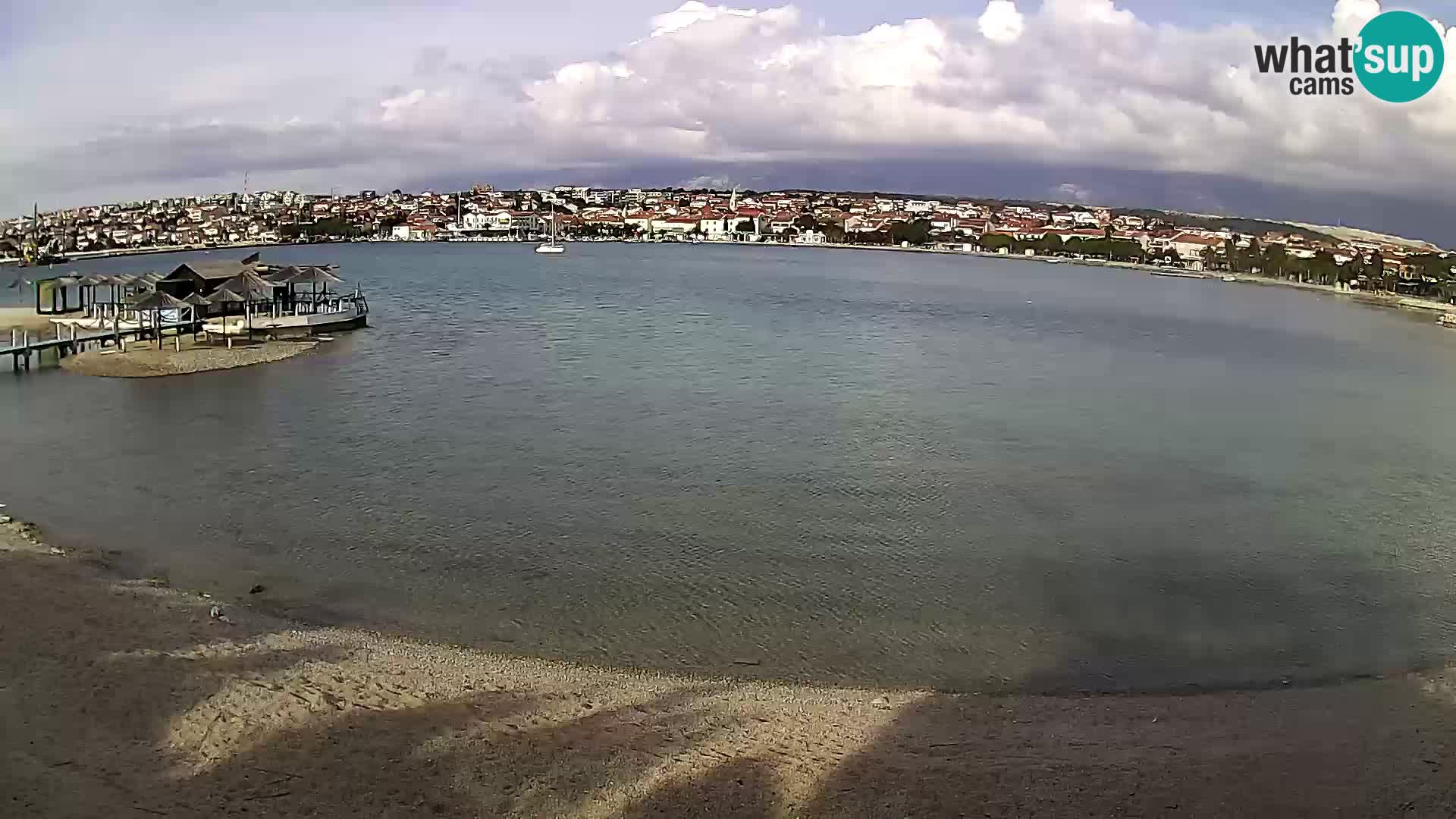 Novalja Kamera u živo – gradska plaža