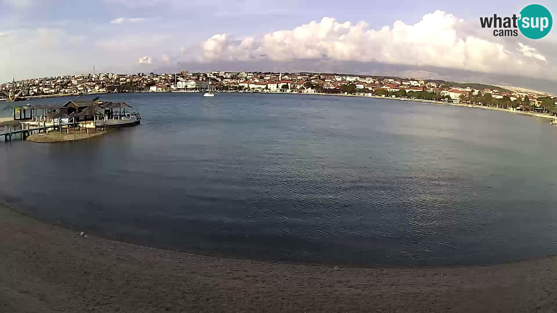 Novalja Kamera u živo – gradska plaža