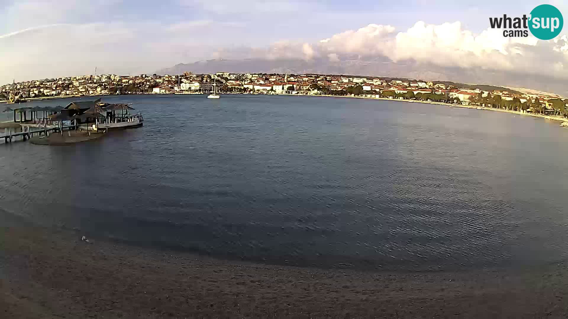 Novalja Kamera u živo – gradska plaža