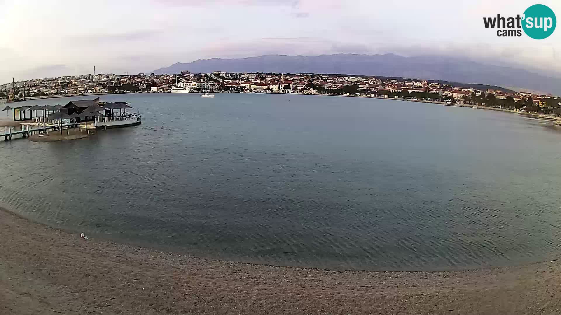 Webcam Novalja – Stadtstrand