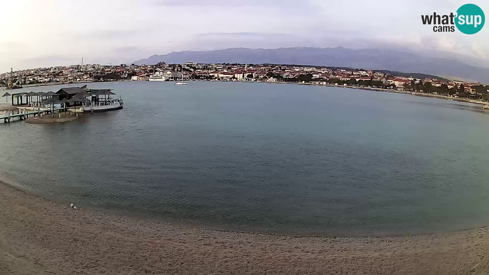 Webcam Novalja – Stadtstrand