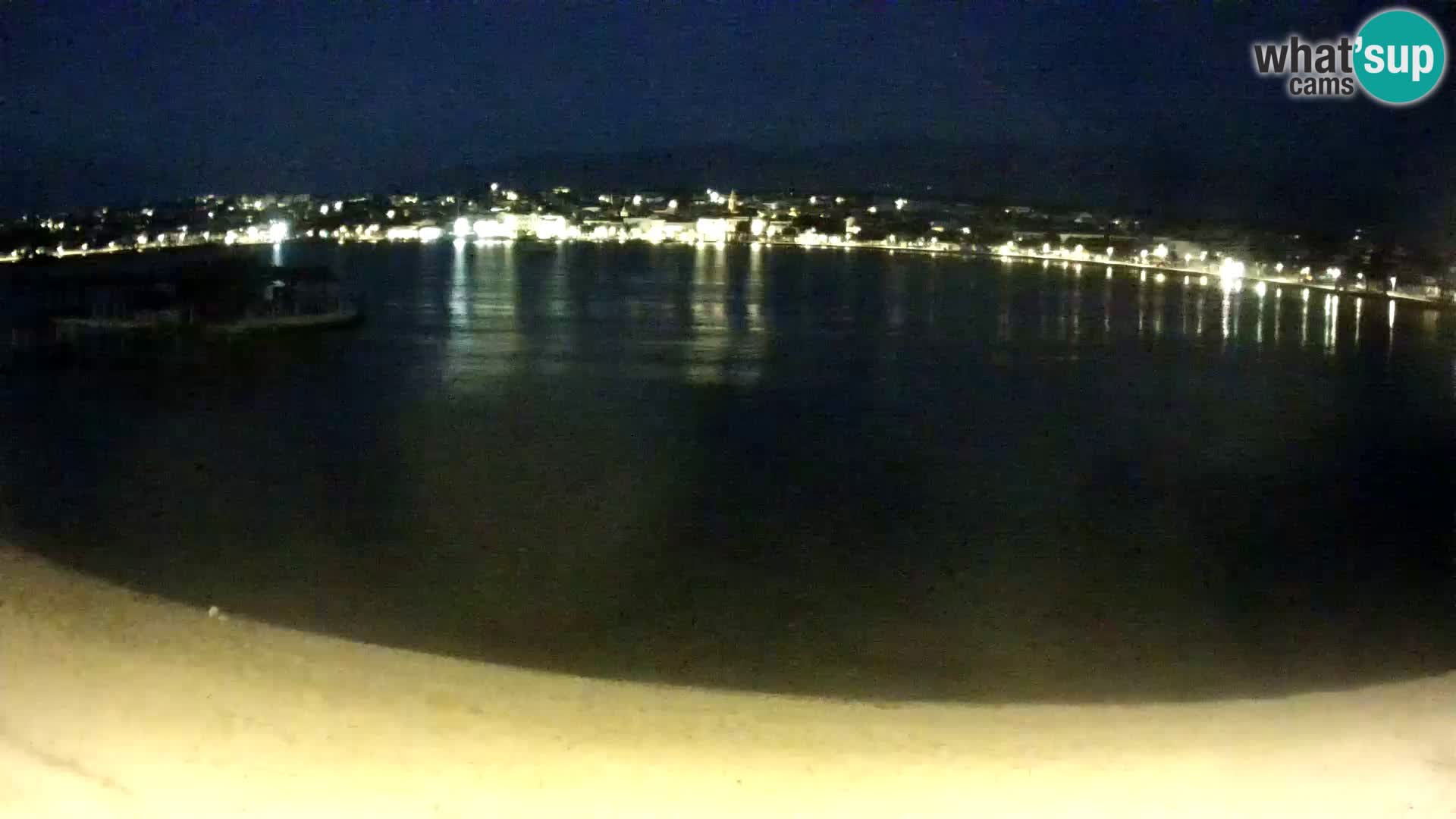 Novalja Kamera v živo – mestna plaža