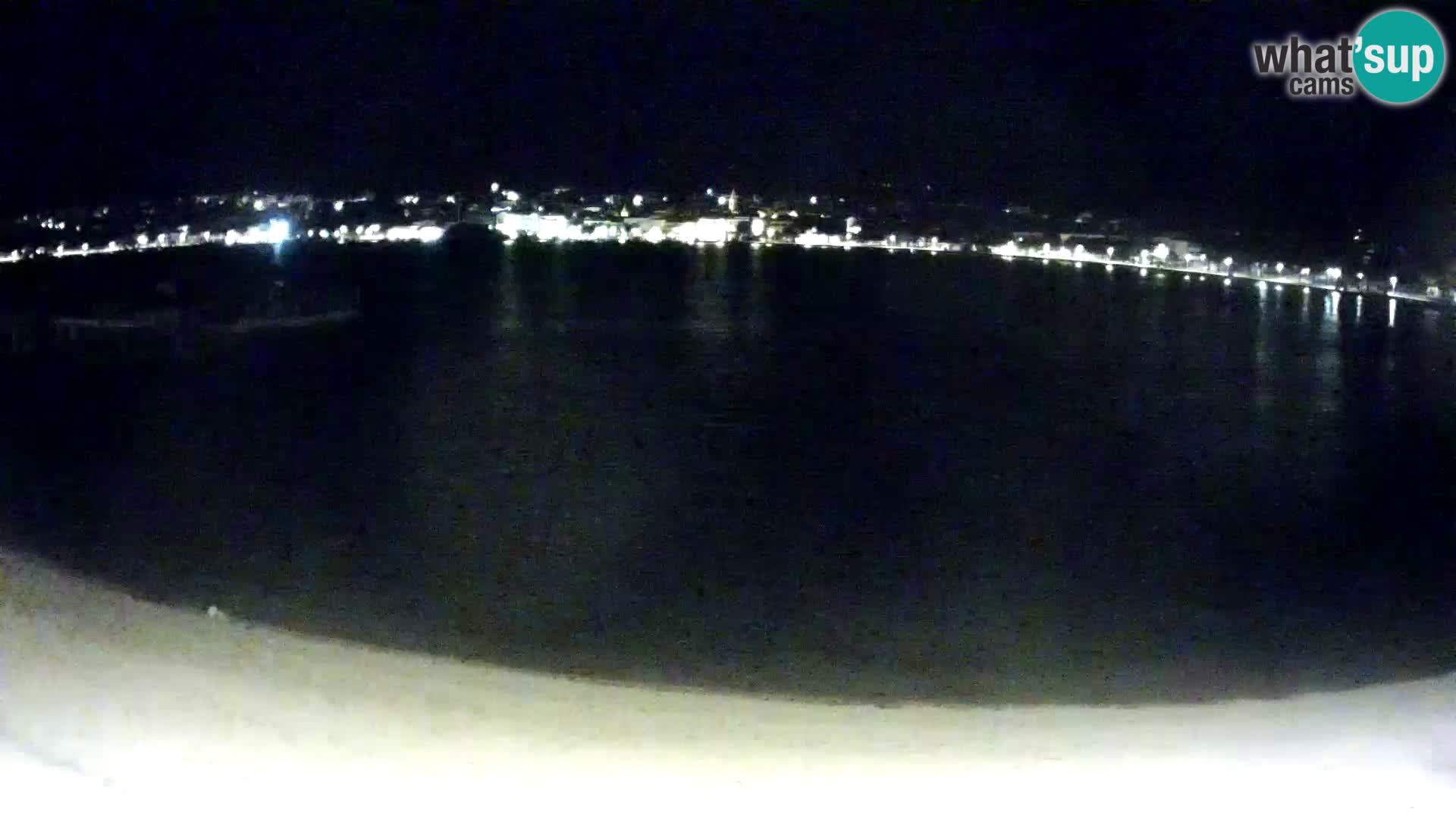 Novalja Kamera v živo – mestna plaža