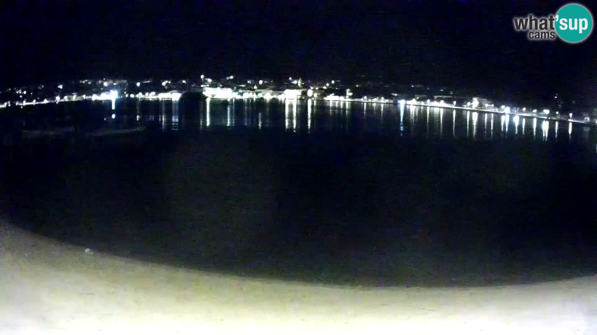 Live webcam Novalja – The Town beach