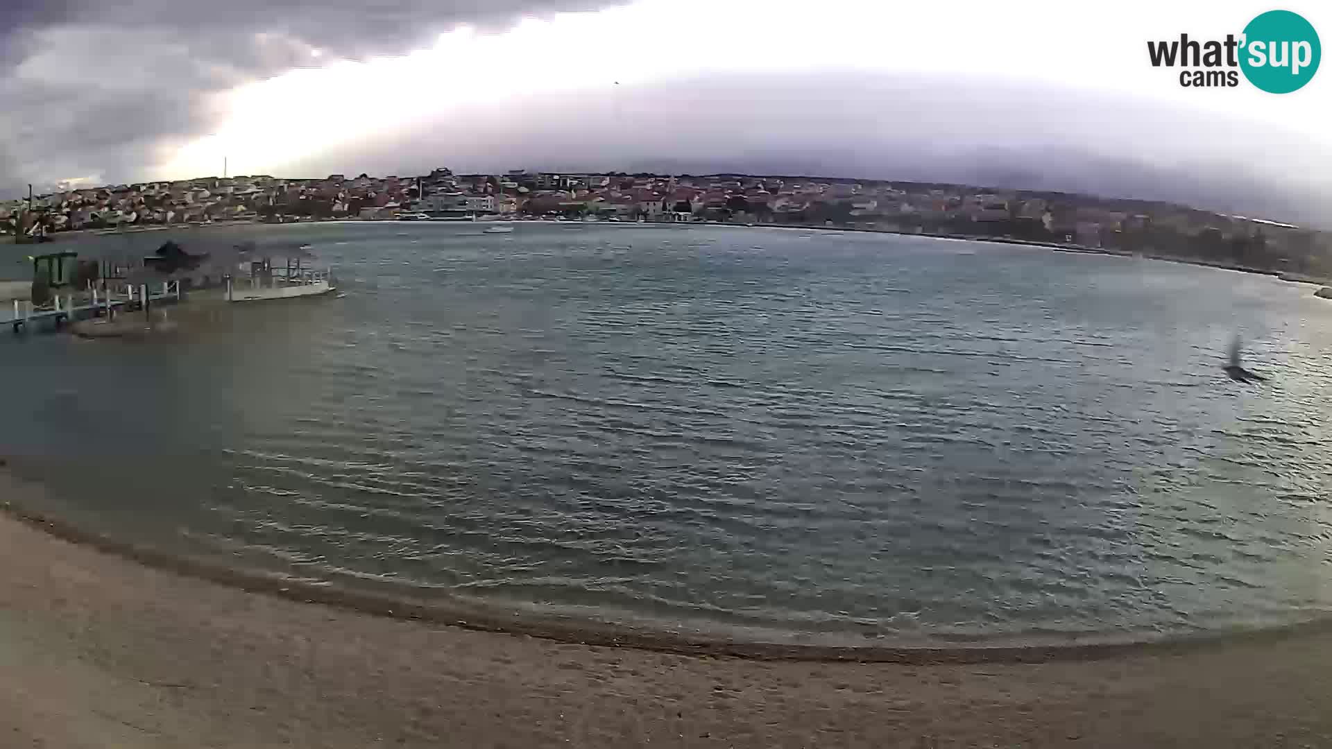 Novalja Kamera u živo – gradska plaža