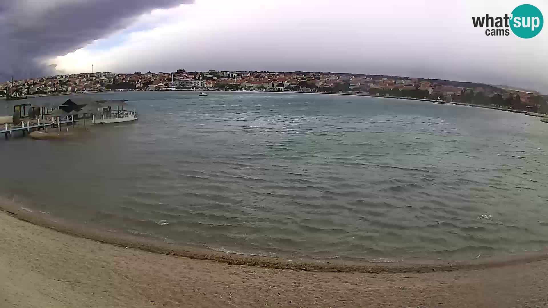 Novalja Kamera u živo – gradska plaža