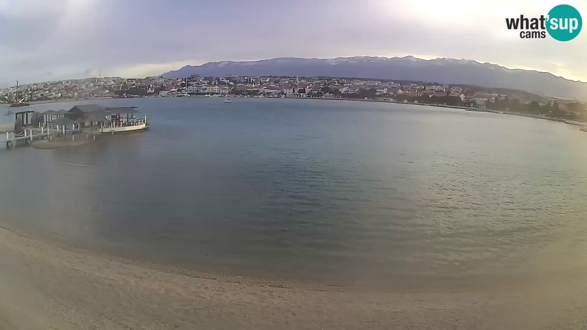 Novalja Kamera u živo – gradska plaža