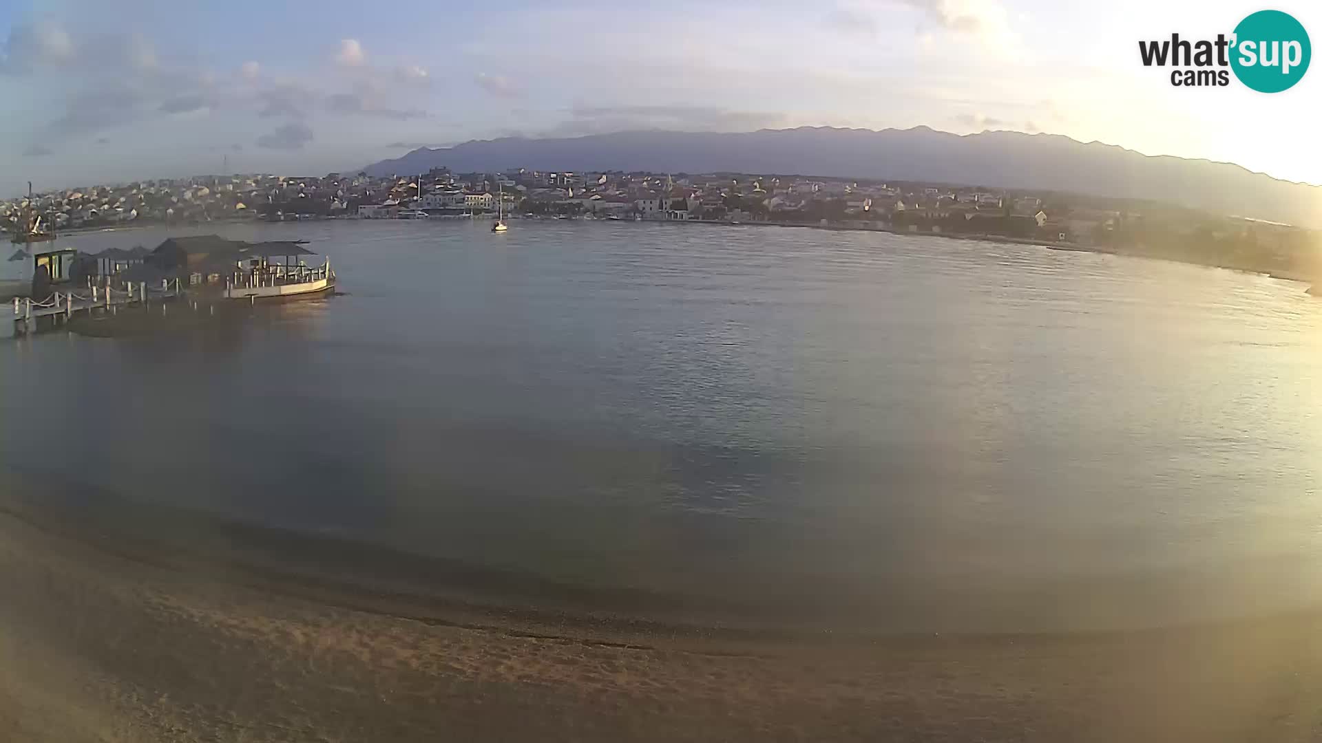 Webcam Novalja – Stadtstrand