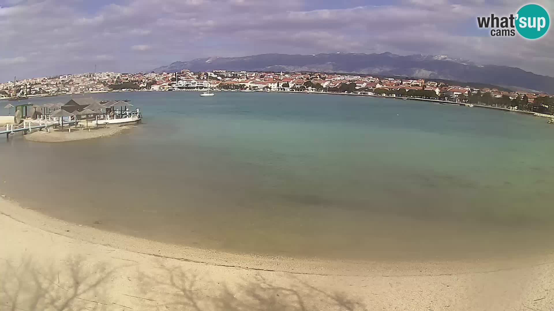 Webcam Novalja – Stadtstrand