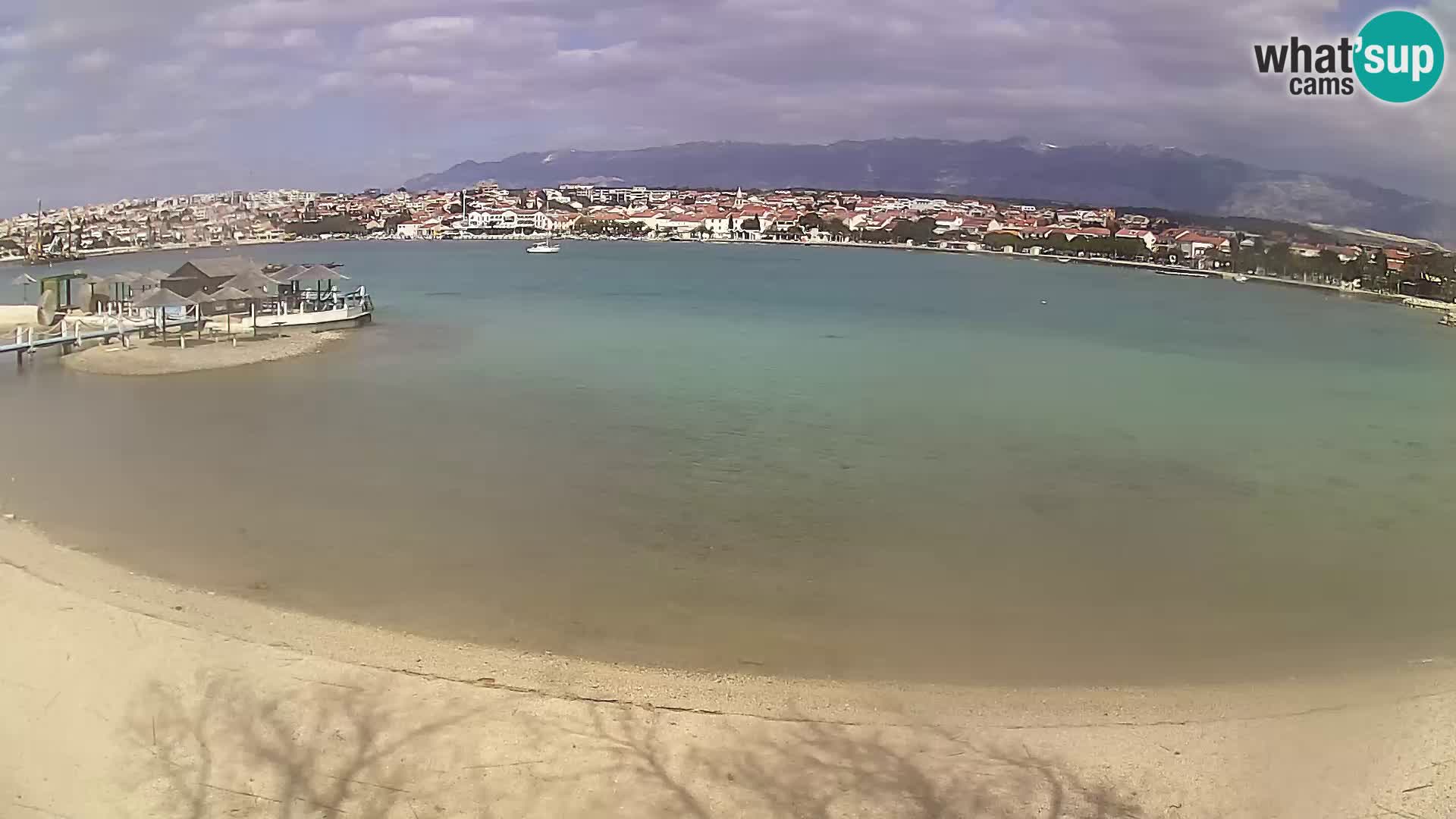 Novalja Kamera u živo – gradska plaža