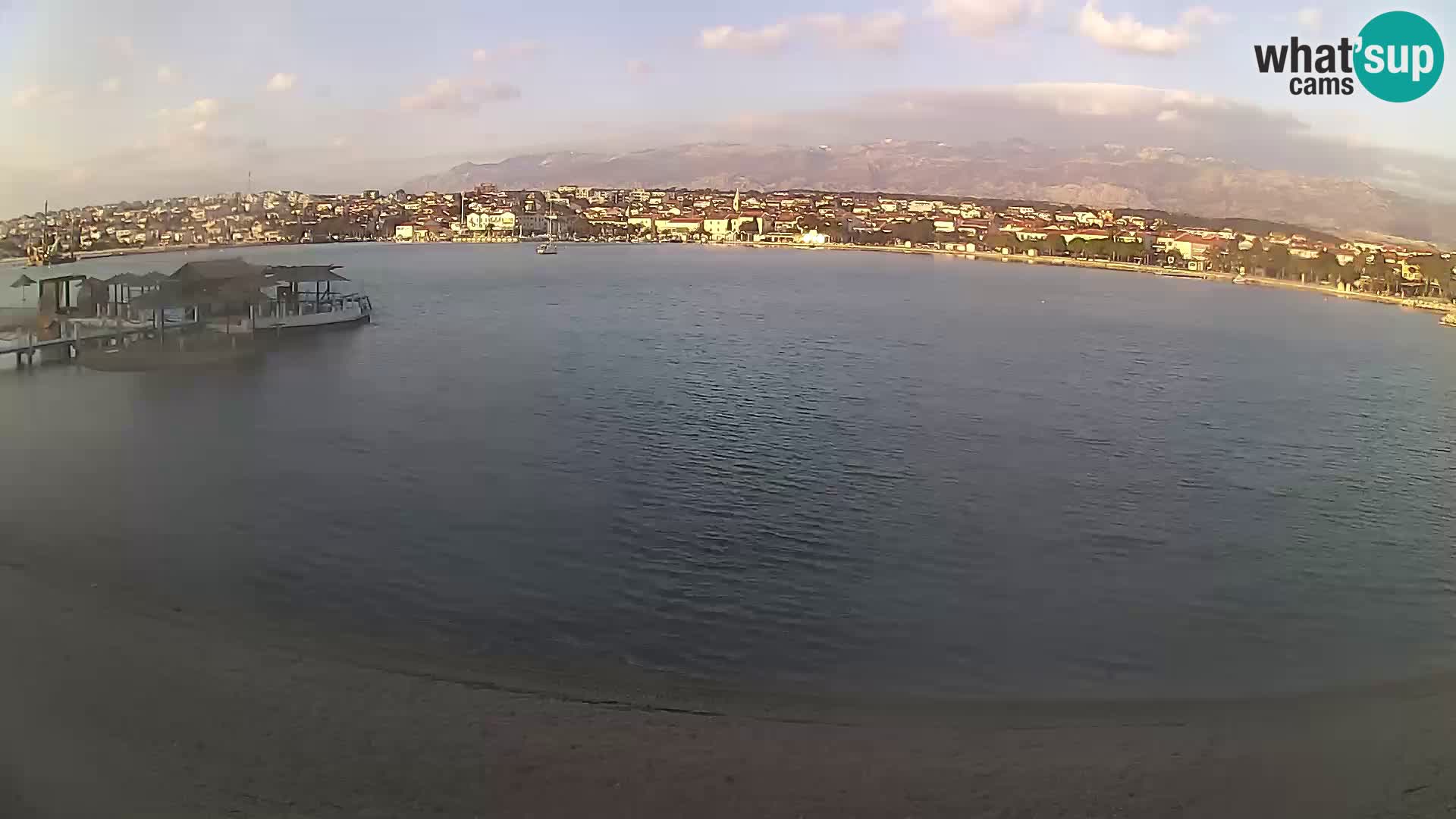 Novalja Kamera u živo – gradska plaža