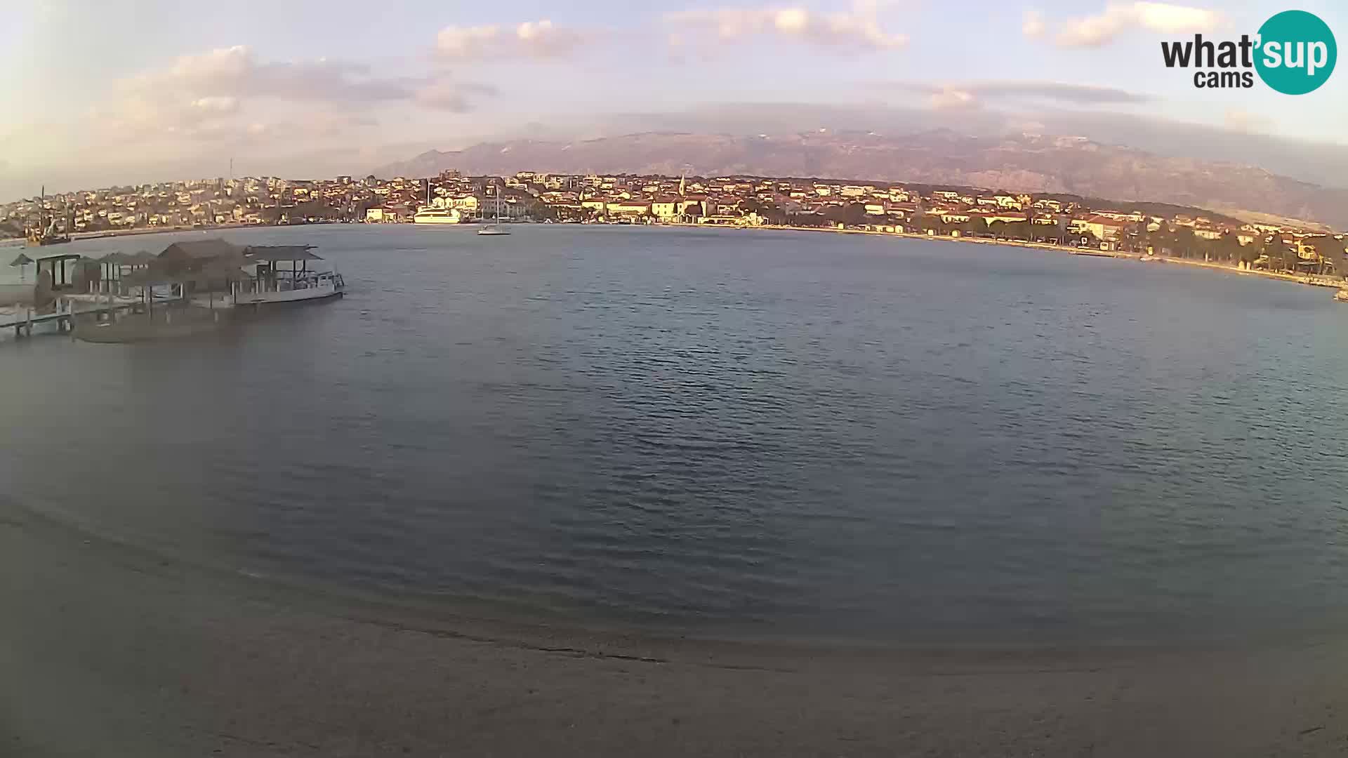 Webcam Novalja – Stadtstrand