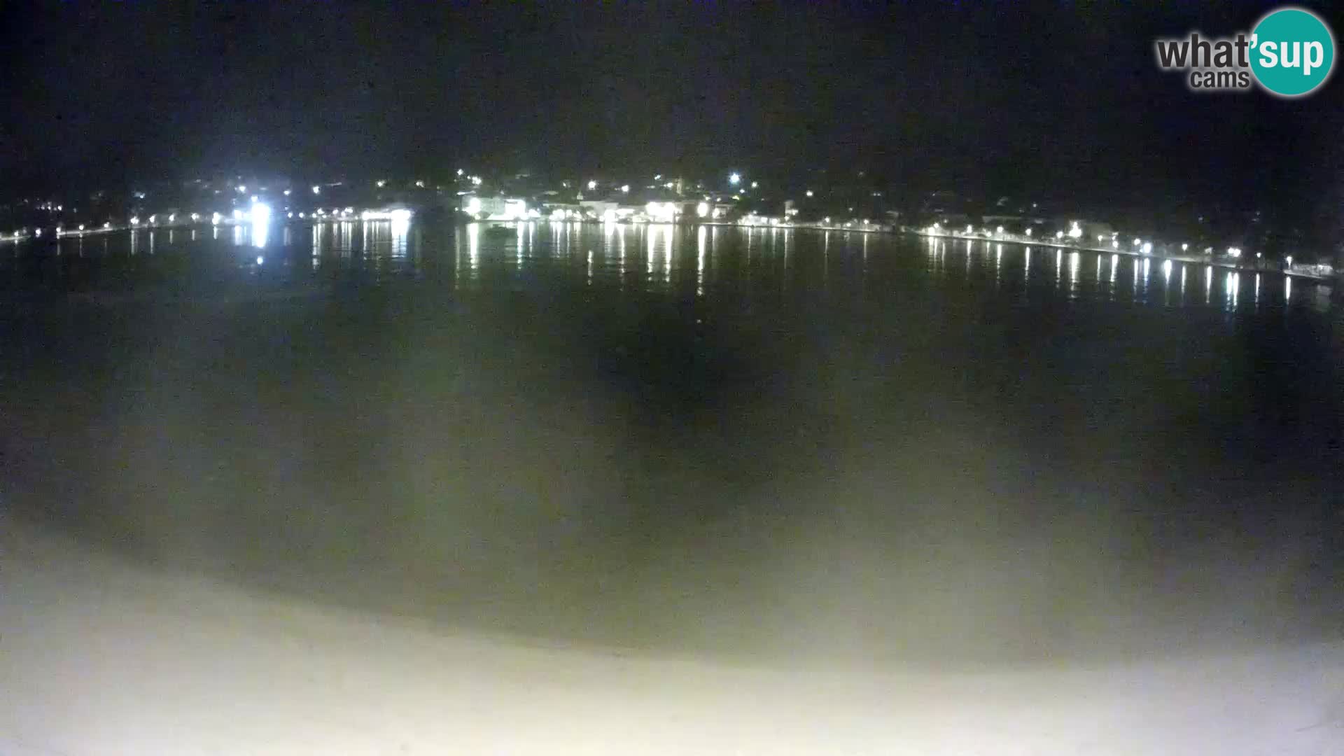 Novalja webcam – spiaggia cittadina