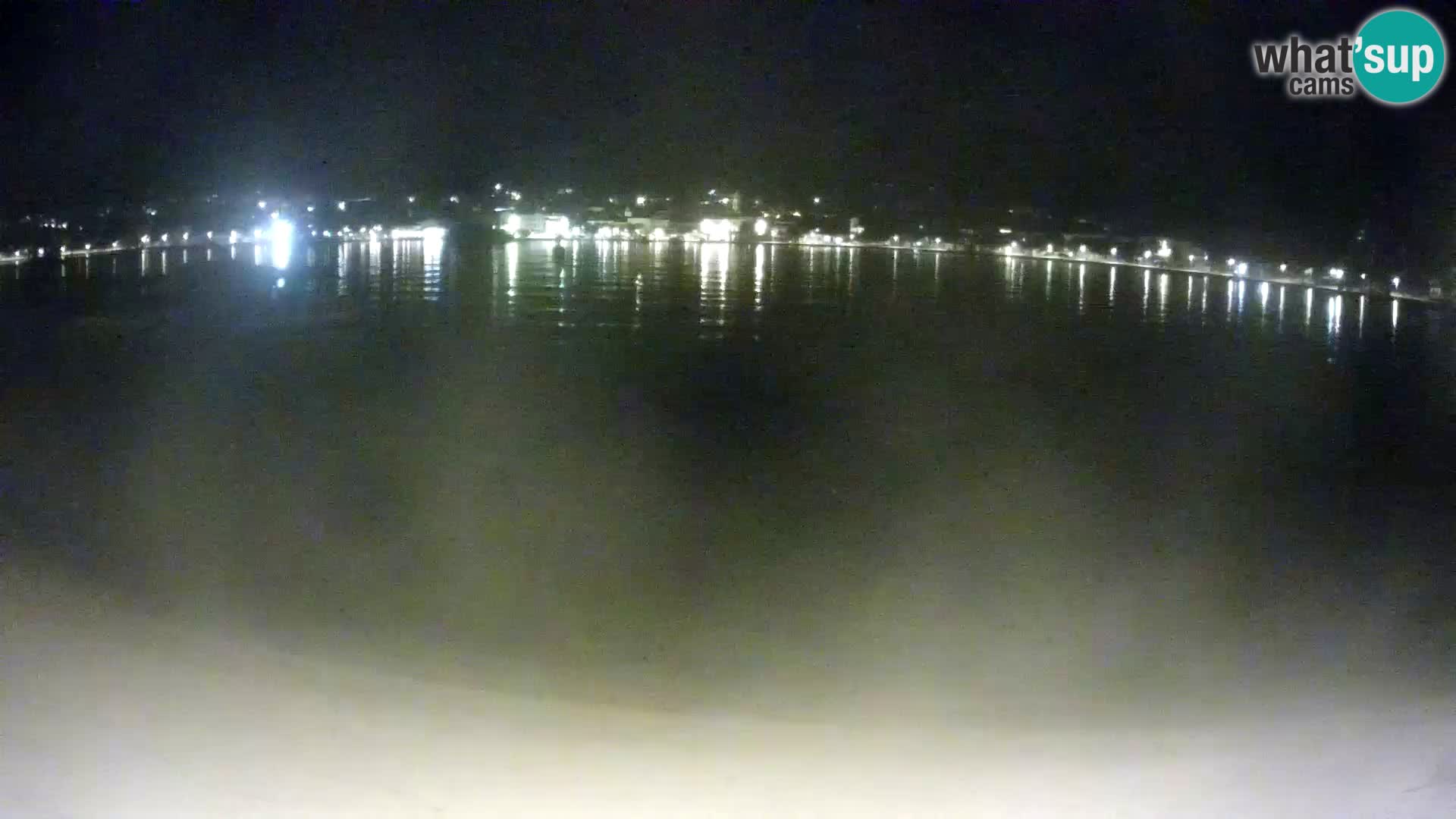 Novalja webcam – spiaggia cittadina