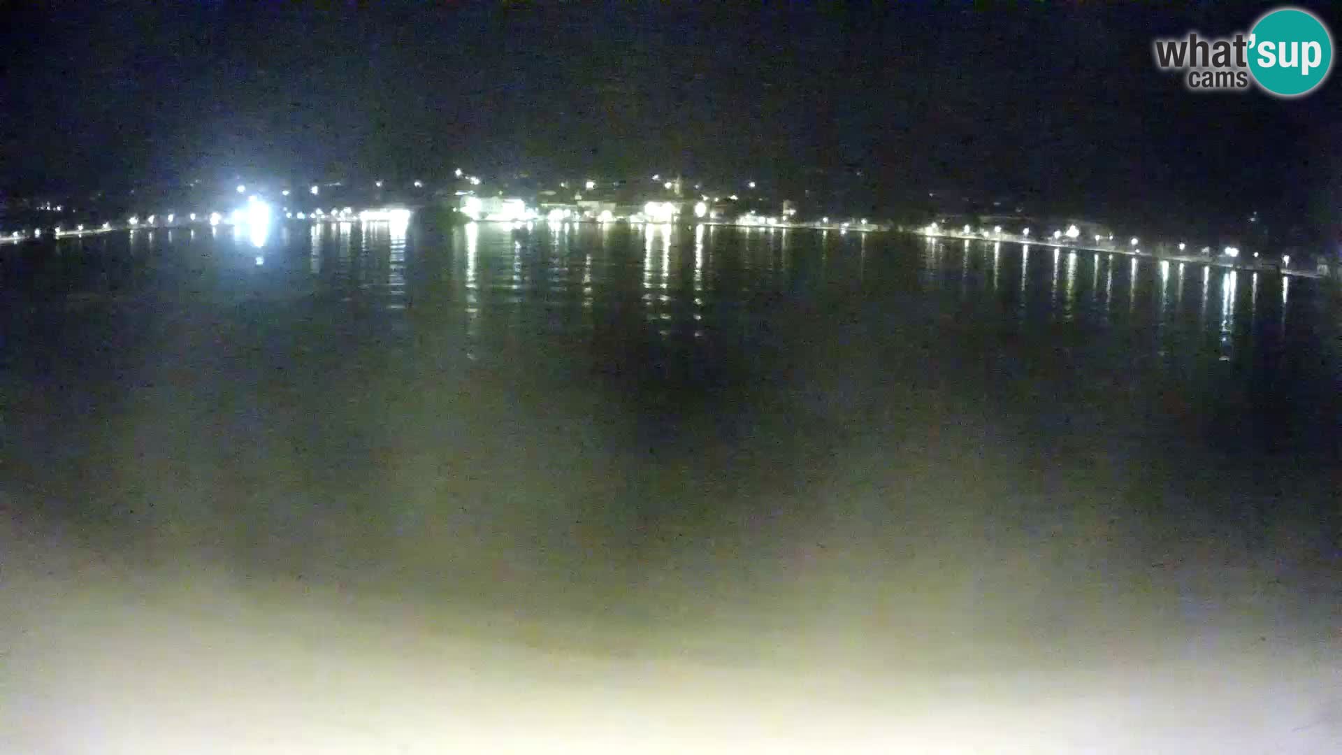 Novalja webcam – spiaggia cittadina