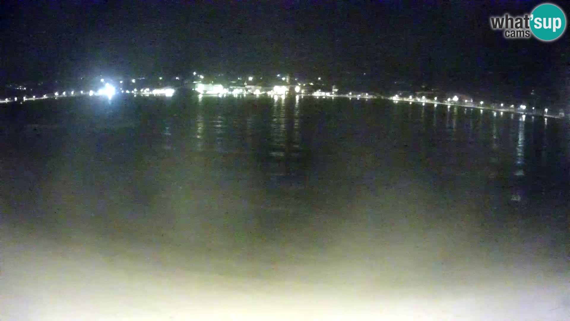 Novalja en vivo – playa de la ciudad