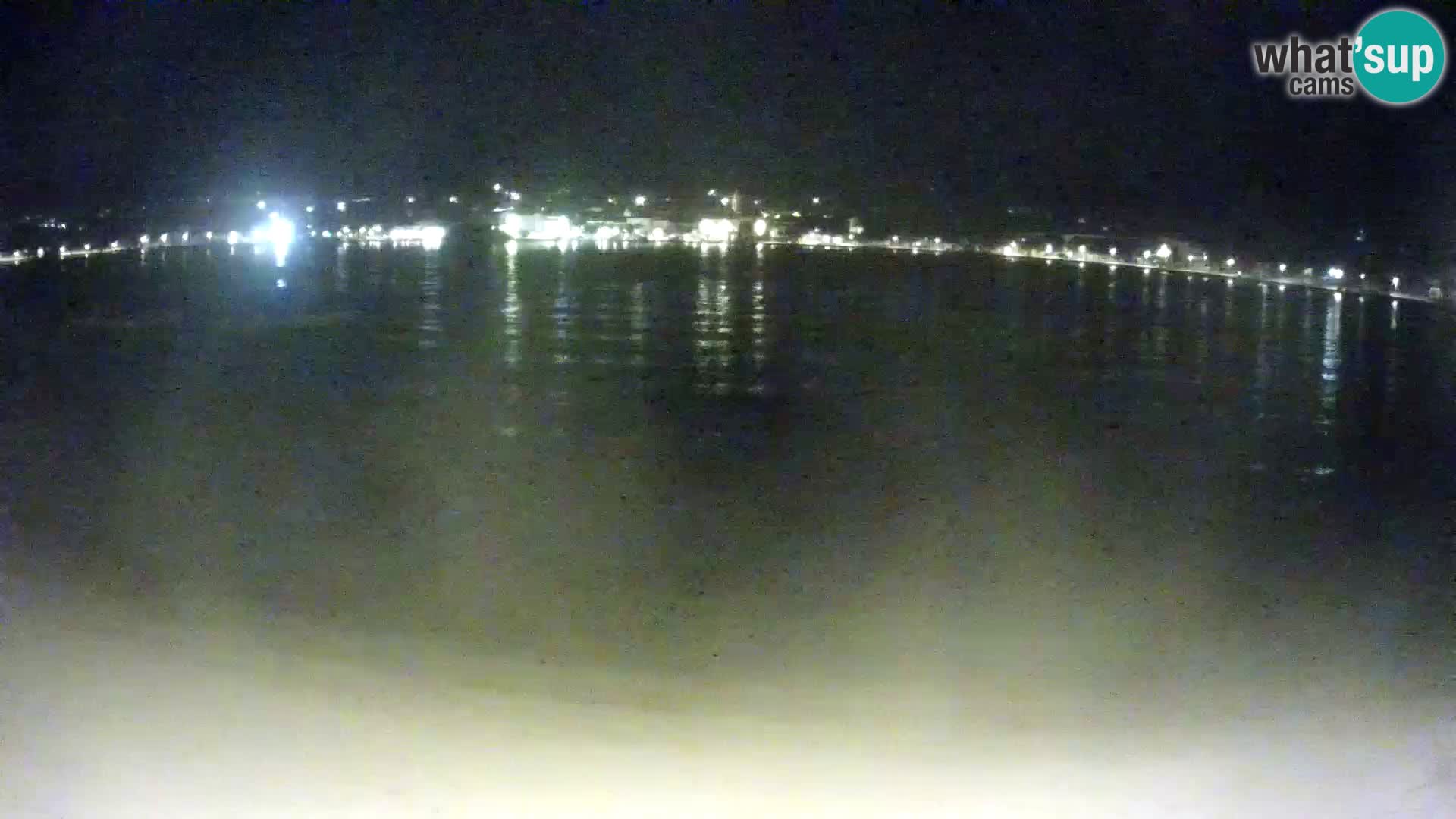 Novalja Kamera v živo – mestna plaža