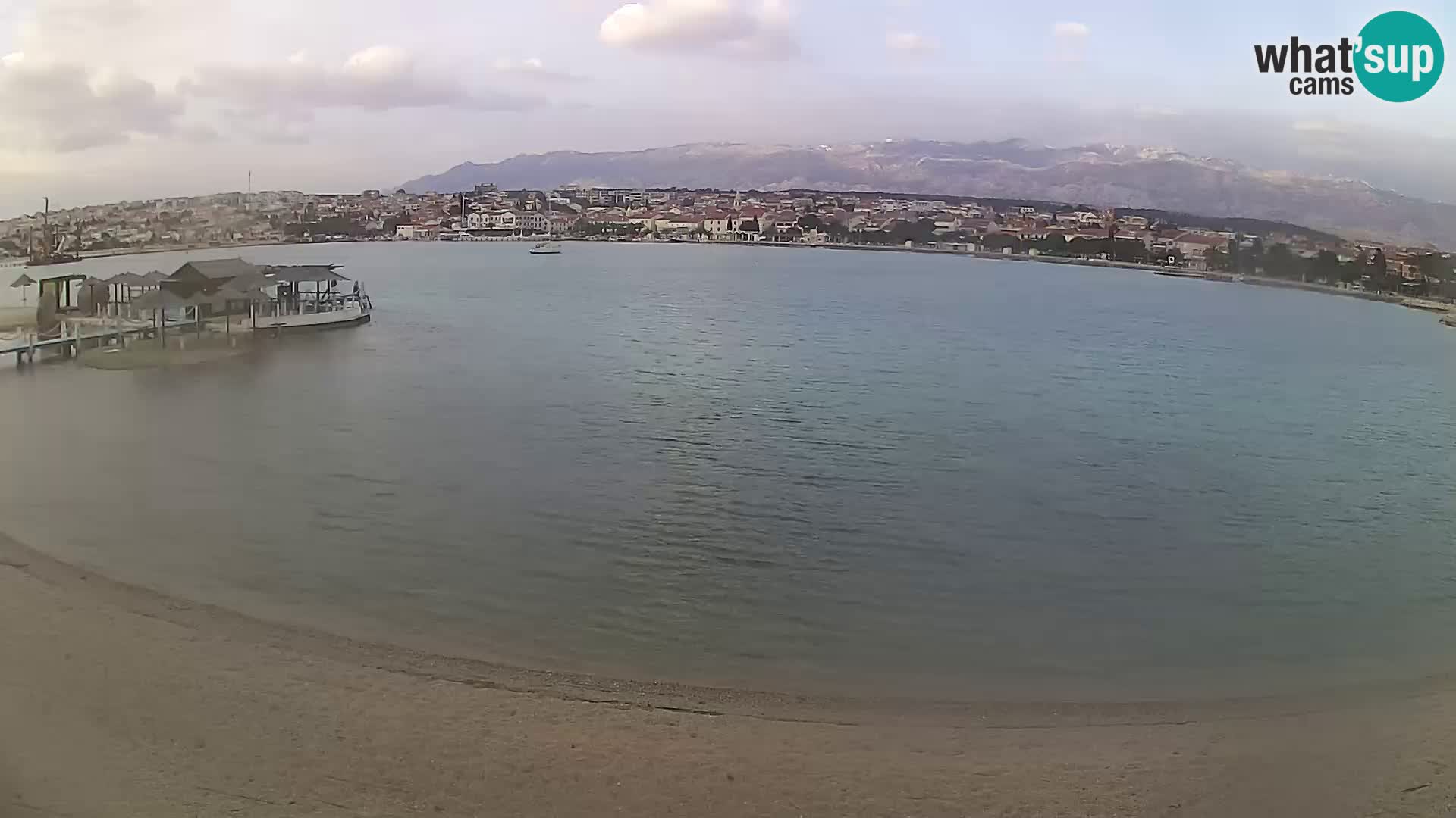 Webcam Novalja – Stadtstrand