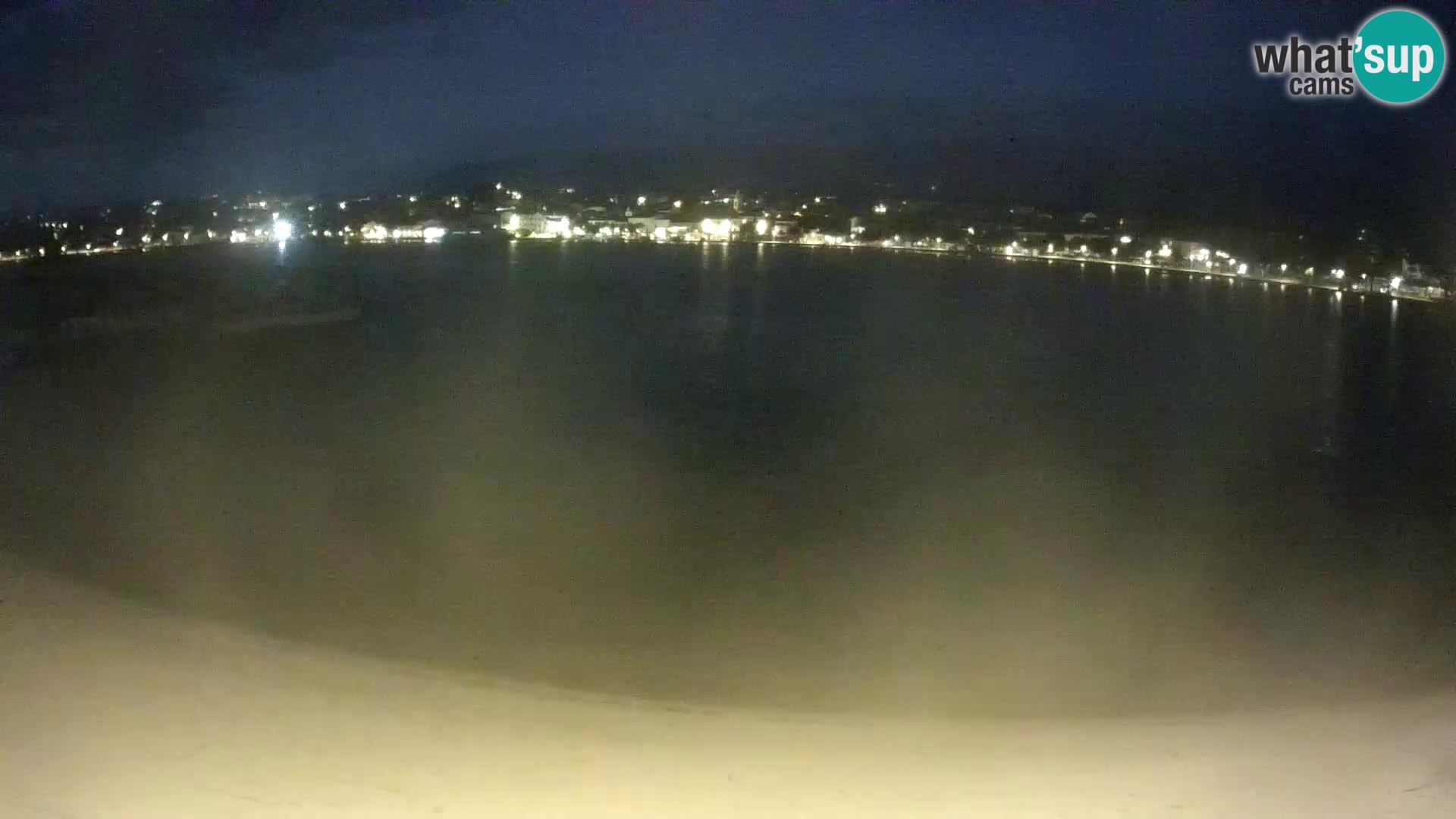 Novalja livecam – plage de la ville