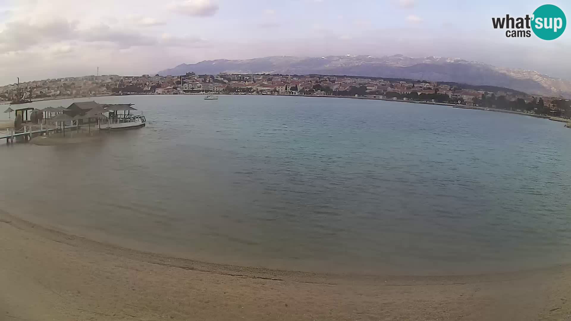 Novalja Kamera u živo – gradska plaža