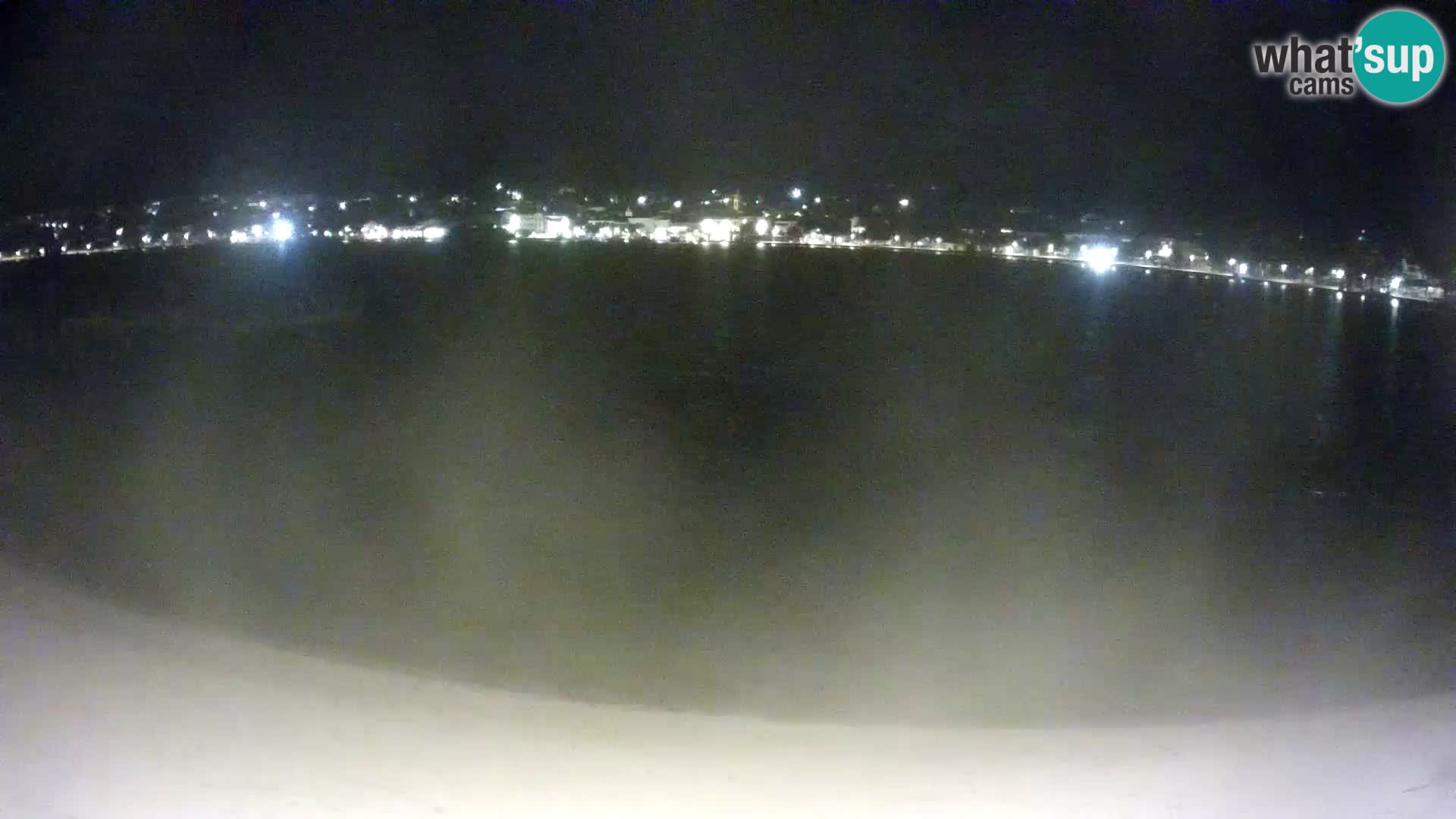 Live webcam Novalja – The Town beach