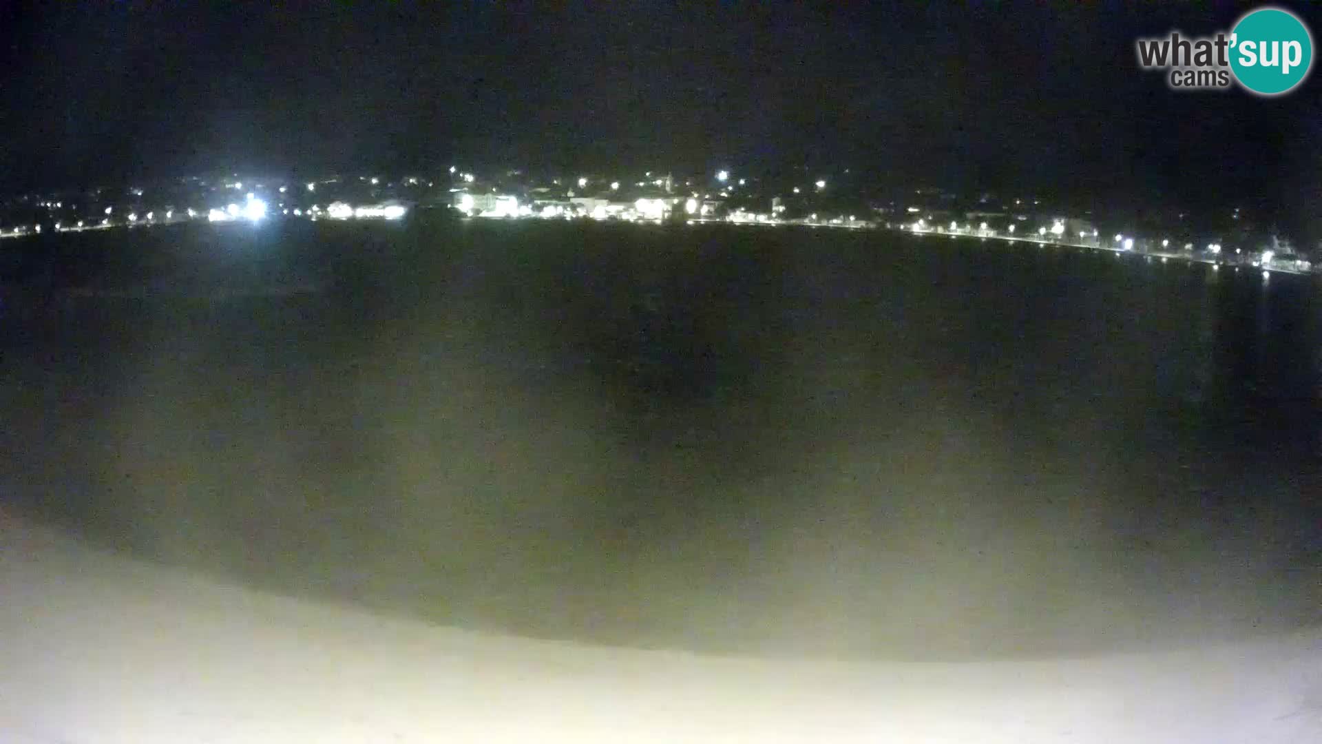 Novalja en vivo – playa de la ciudad