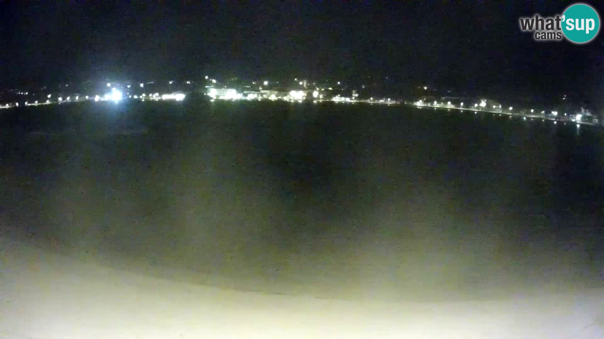 Novalja Kamera v živo – mestna plaža