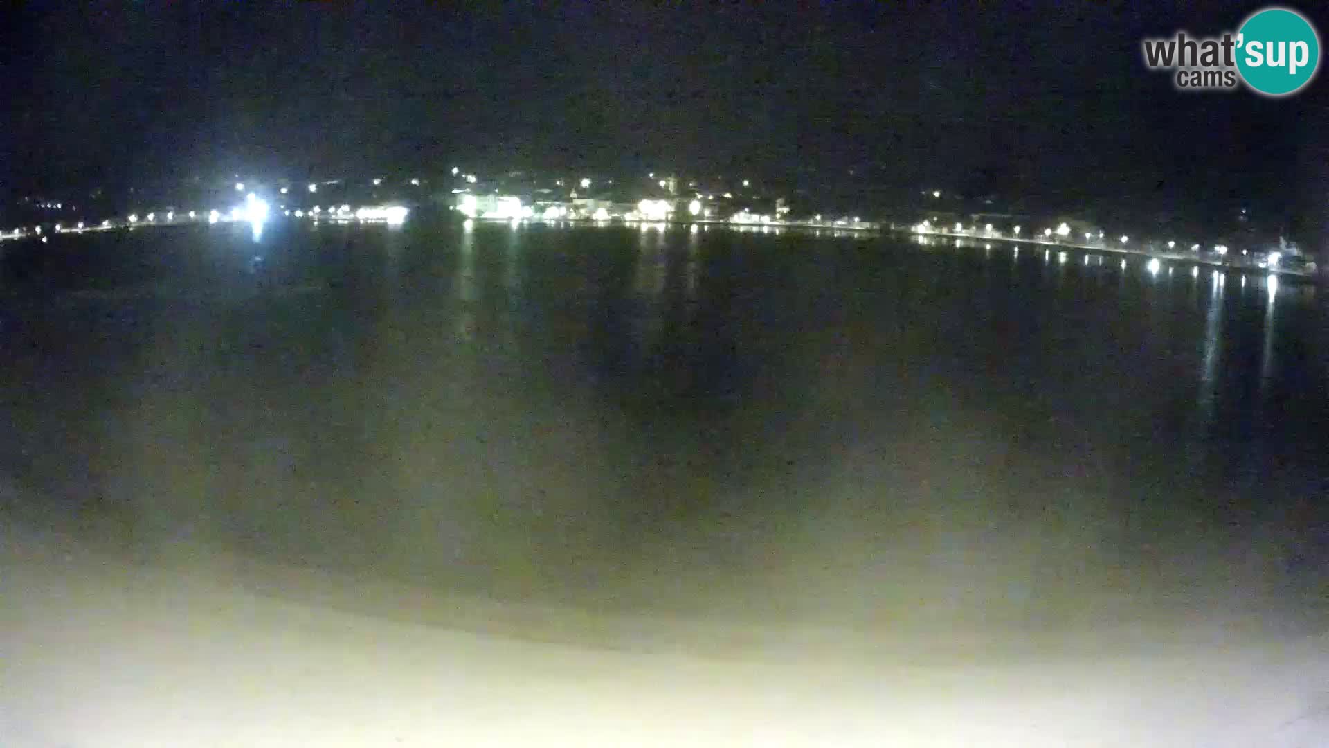 Novalja Kamera v živo – mestna plaža