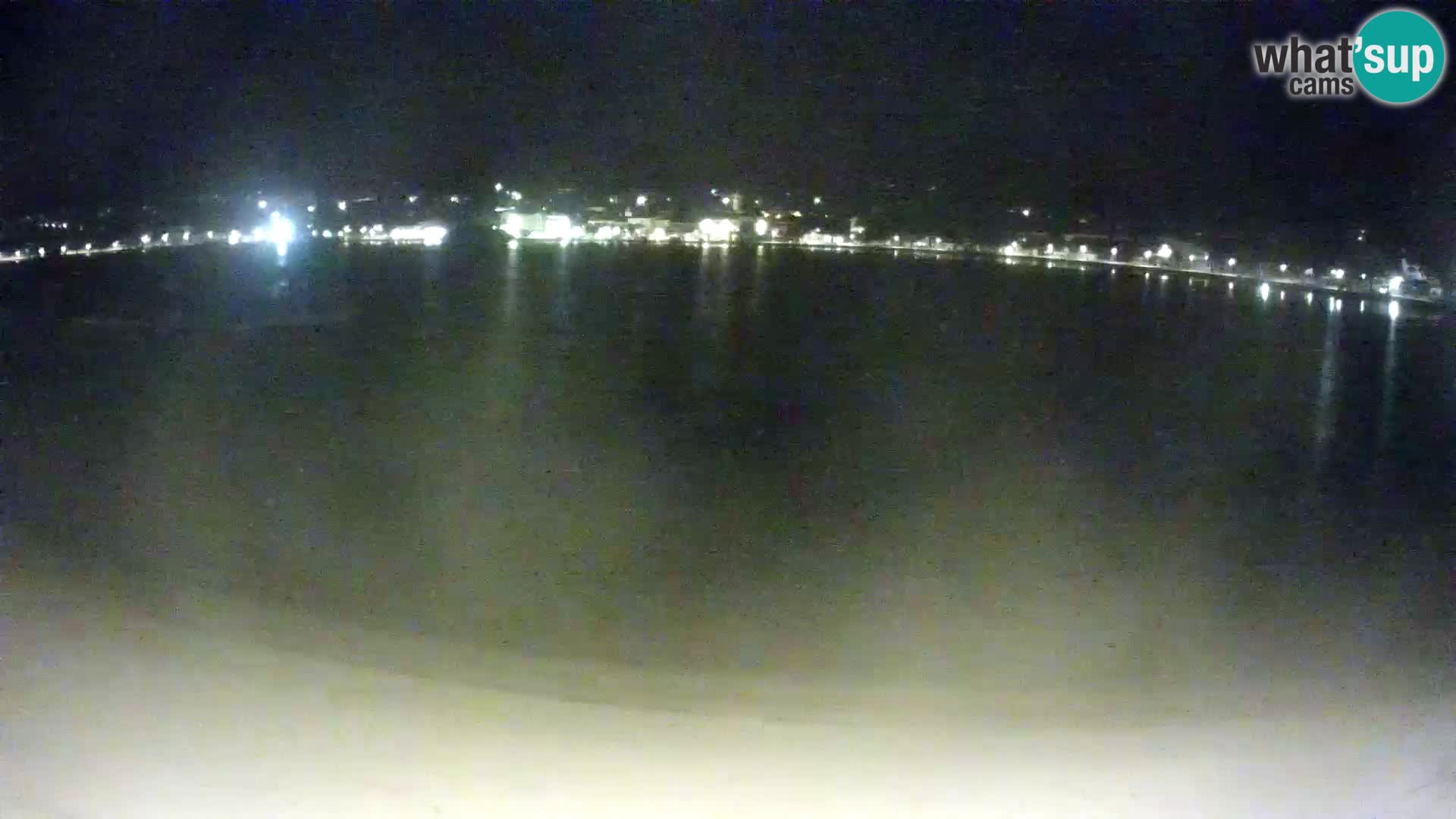 Novalja webcam – spiaggia cittadina