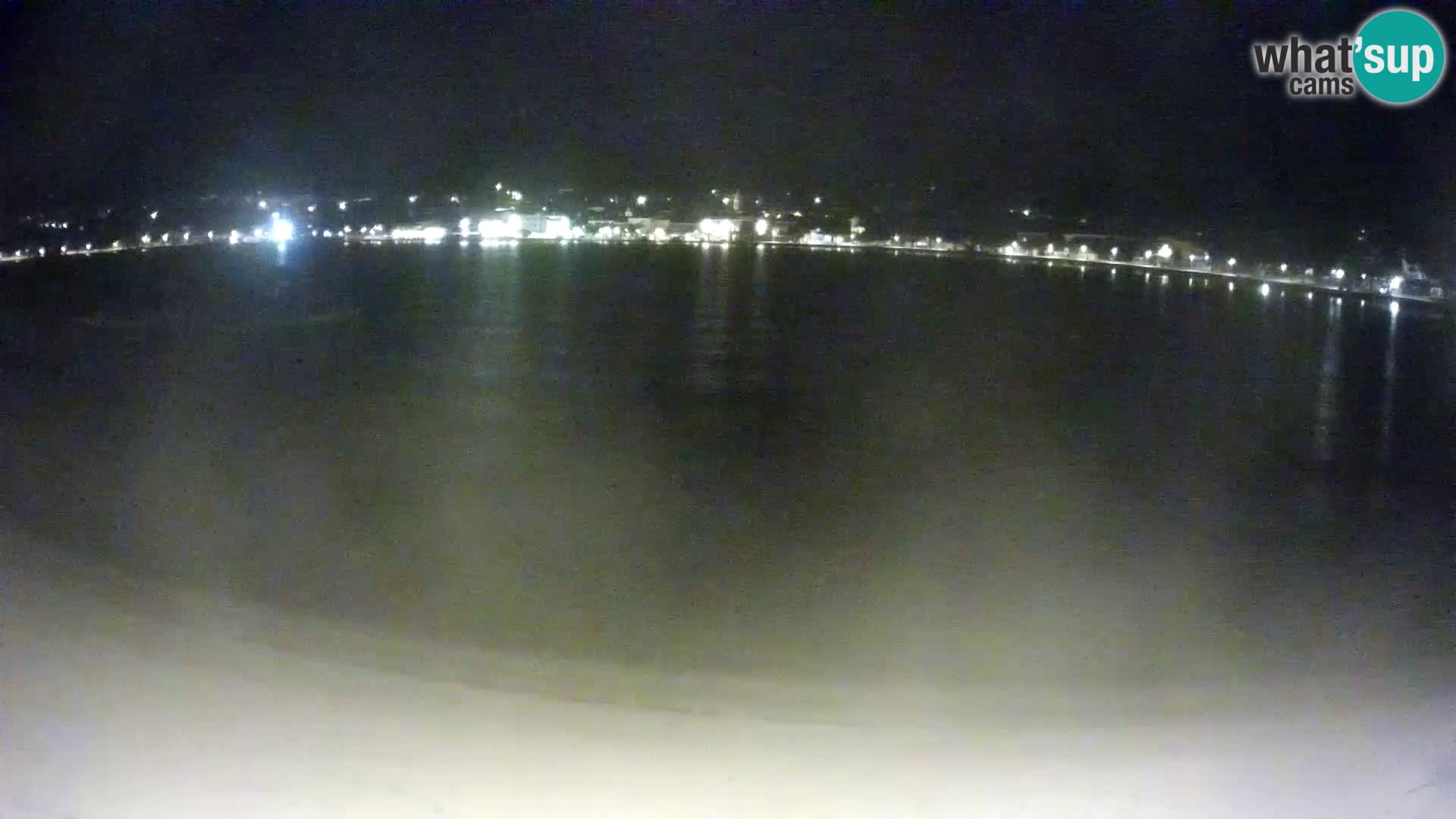 Novalja webcam – spiaggia cittadina